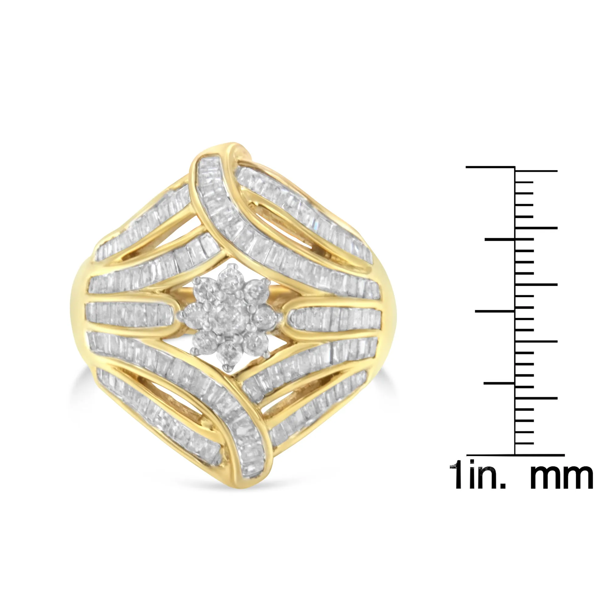 10K Yellow Gold Diamond Ring