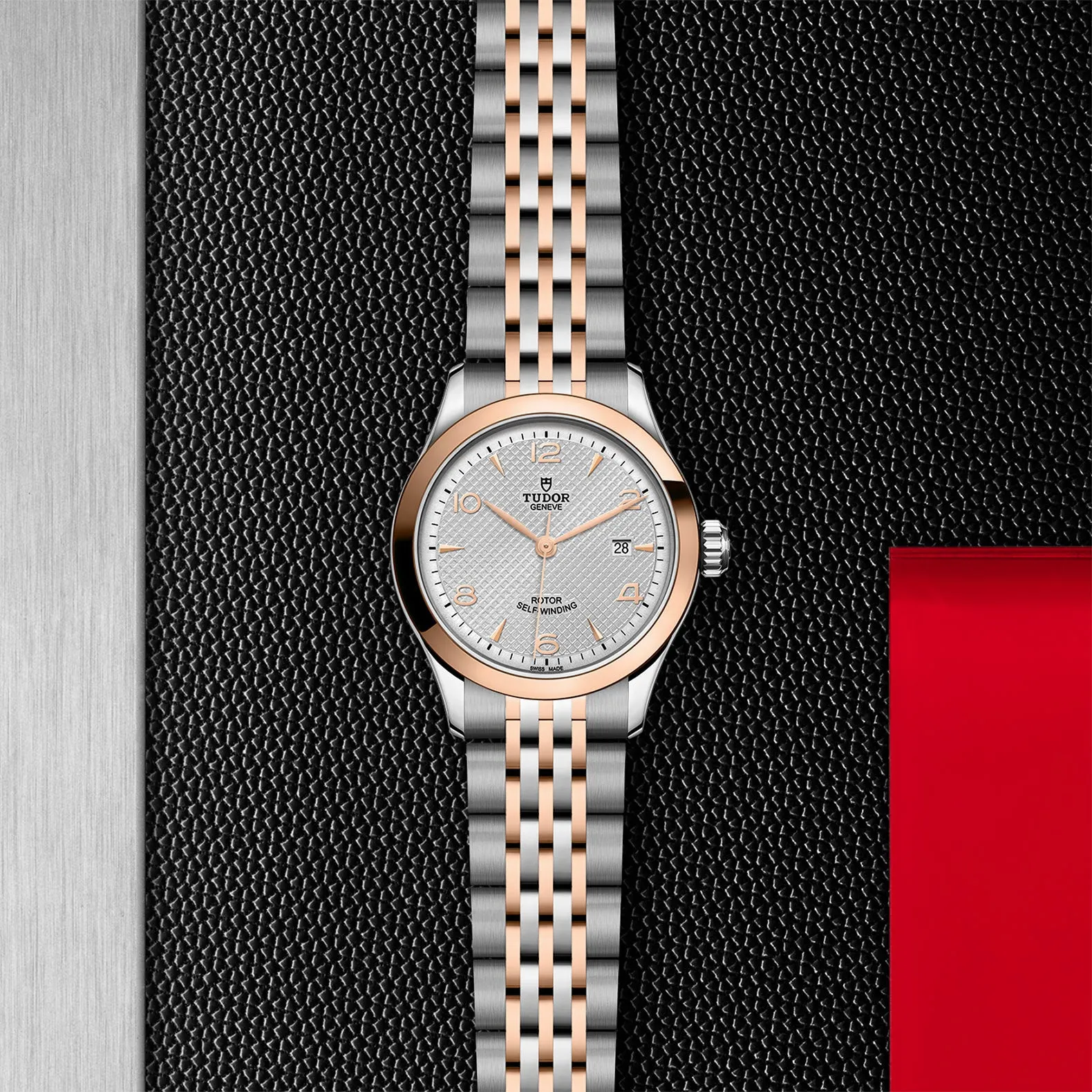 1926 28mm Steel and Rose Gold - M91351-0001