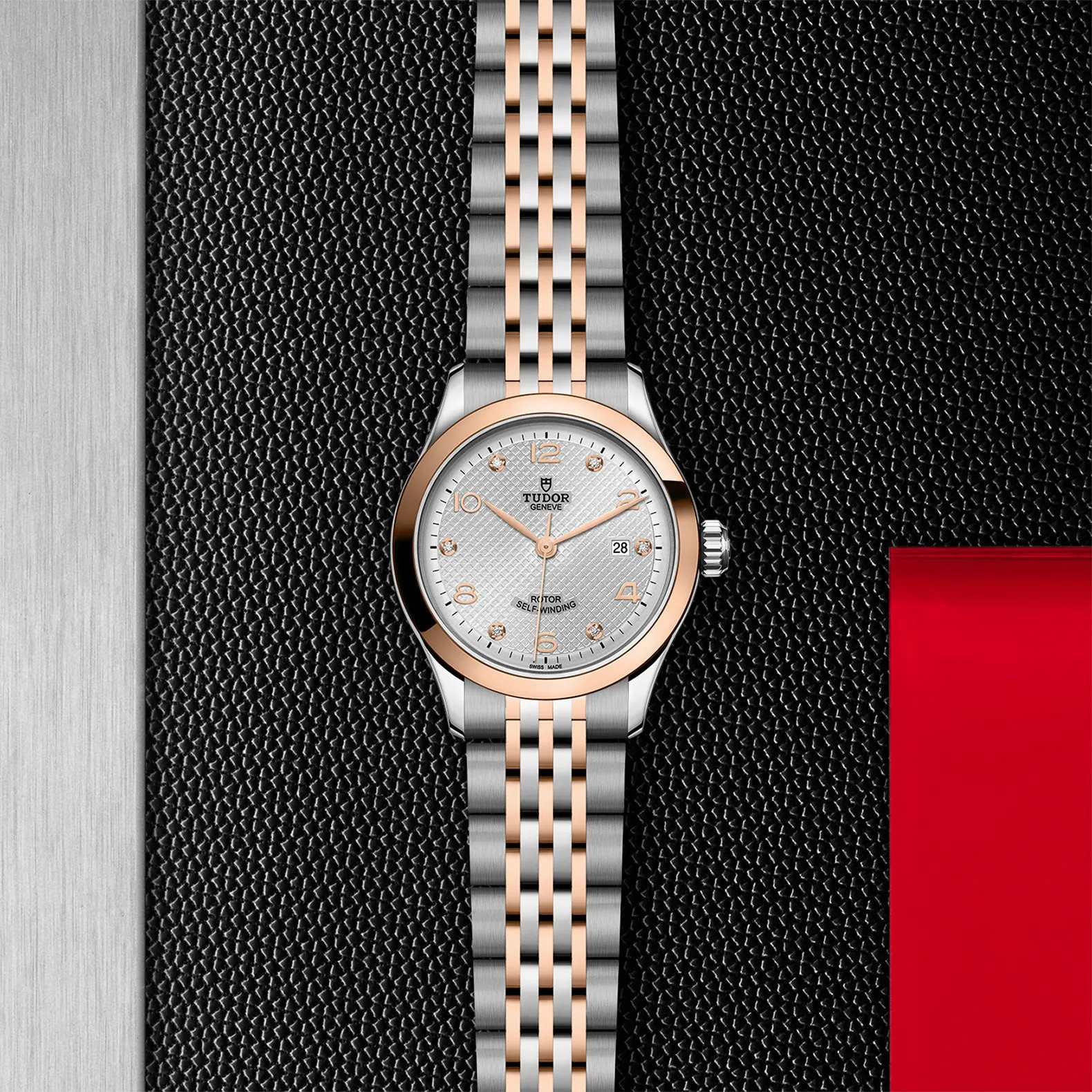 1926 28mm Steel and Rose Gold - M91351-0002