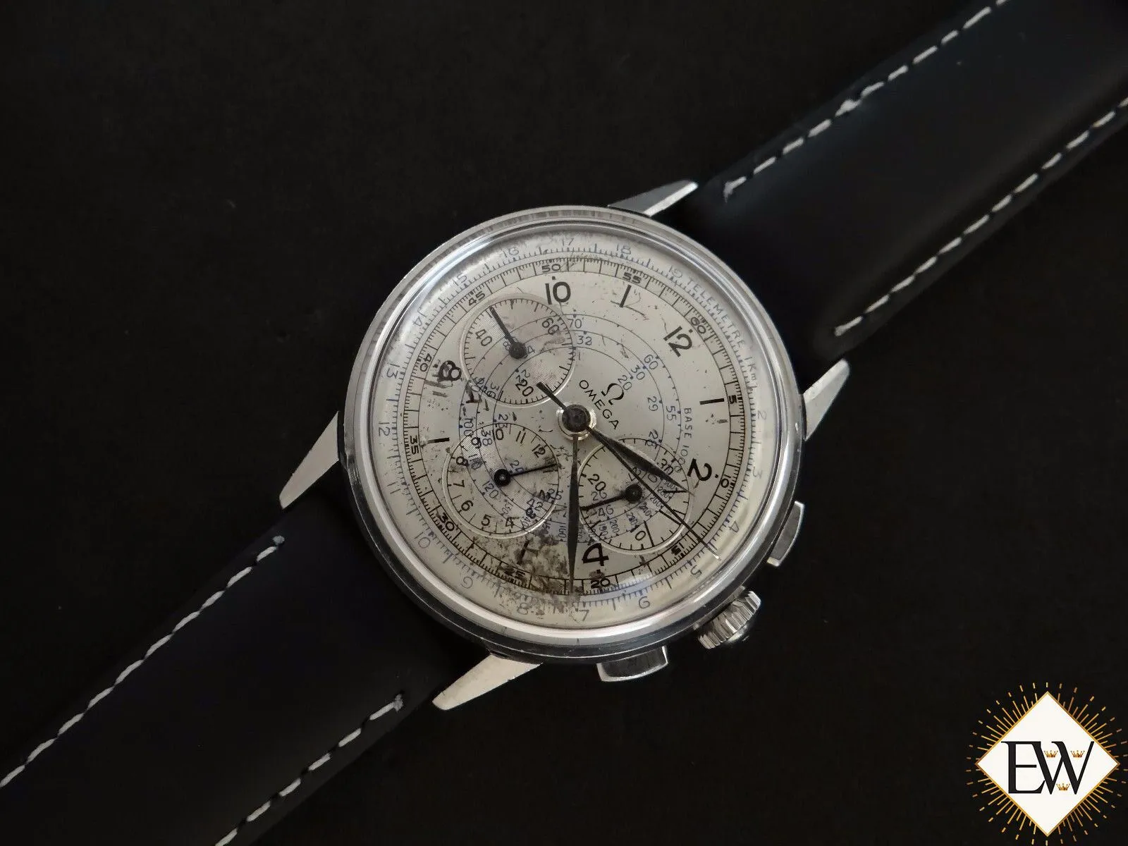 1950 Serviced Vintage Omega Ref 2279-2 Pre SpeedMaster Cal 321 Chronograph Watch
