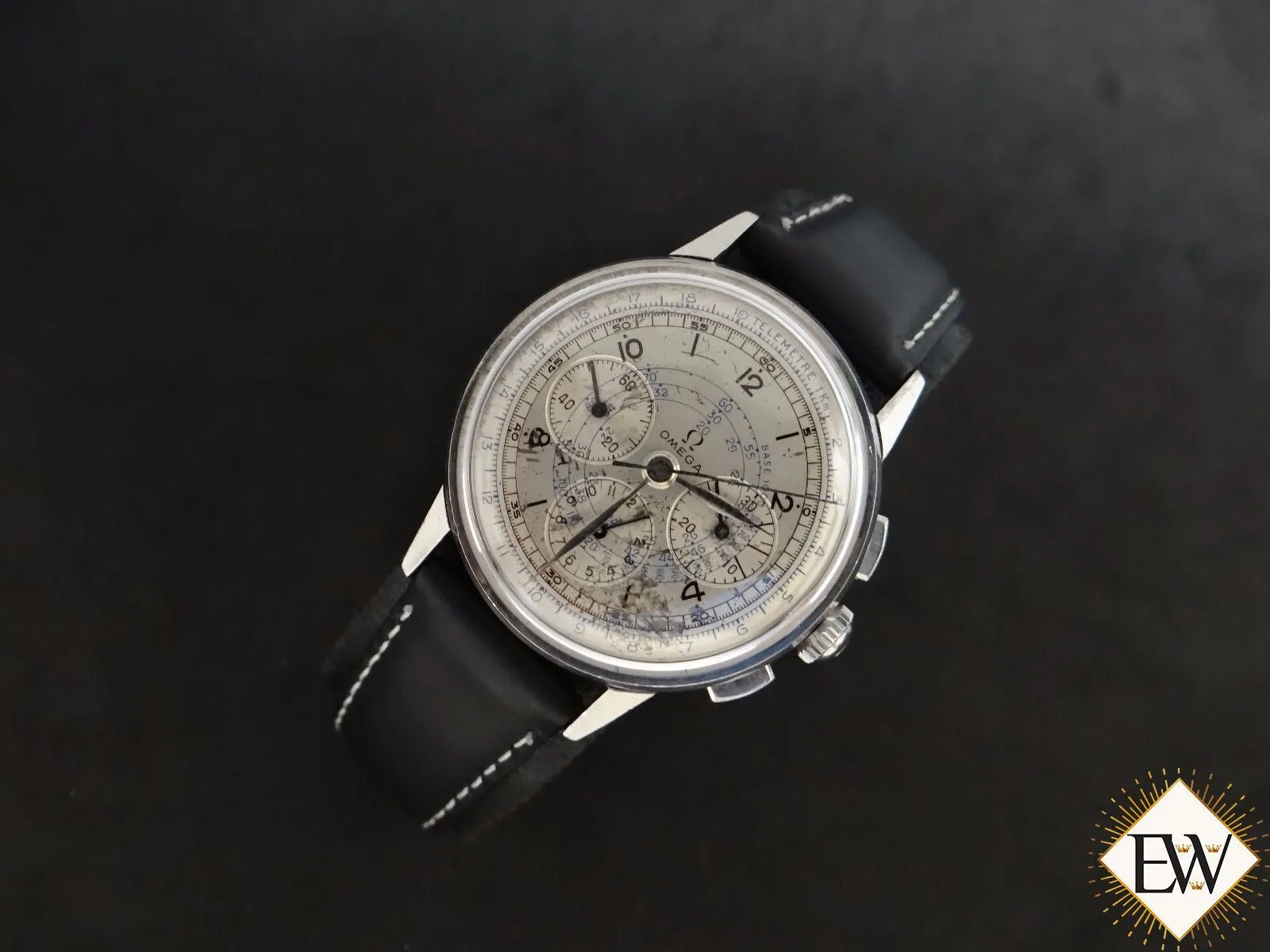 1950 Serviced Vintage Omega Ref 2279-2 Pre SpeedMaster Cal 321 Chronograph Watch