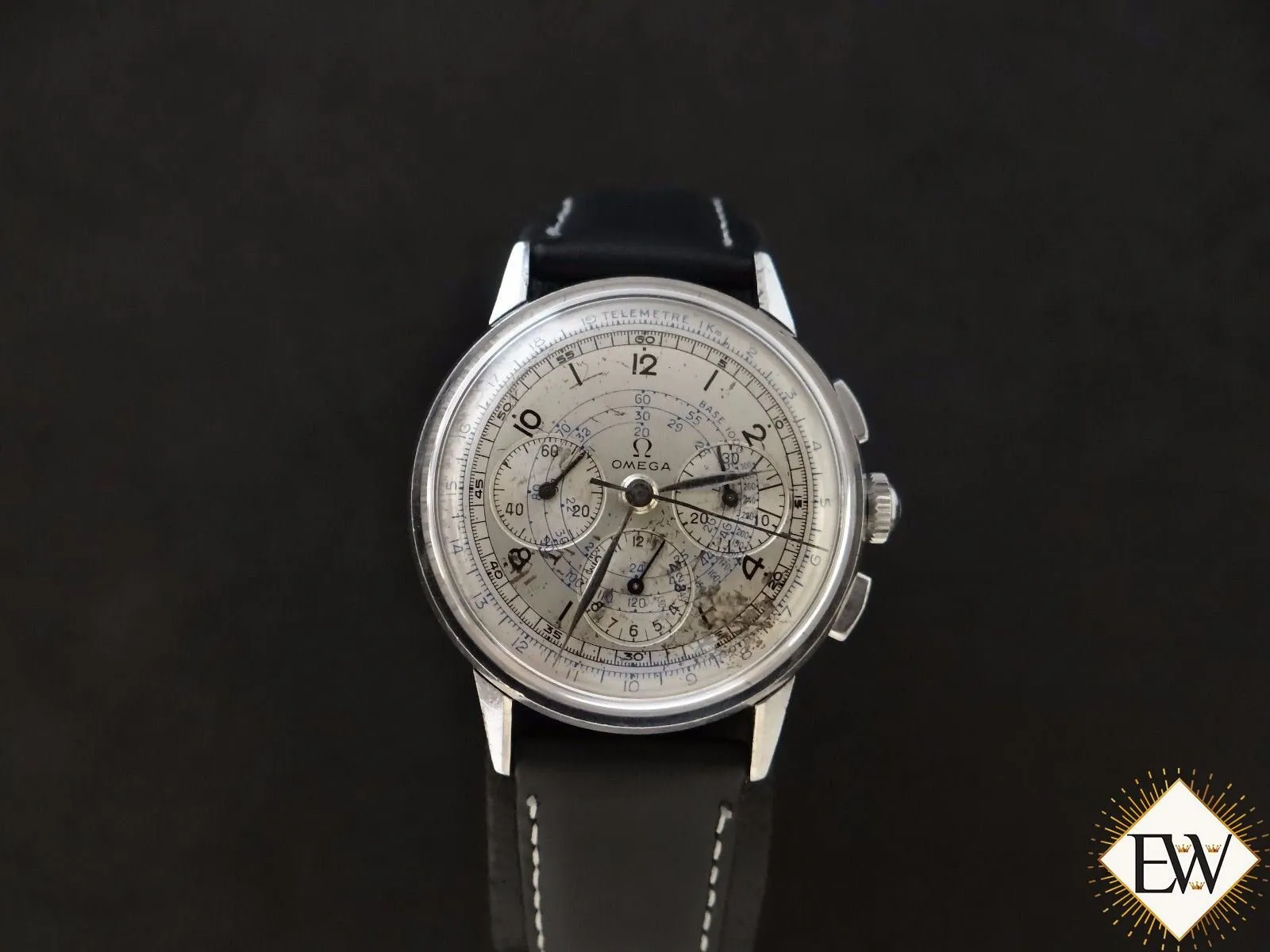 1950 Serviced Vintage Omega Ref 2279-2 Pre SpeedMaster Cal 321 Chronograph Watch