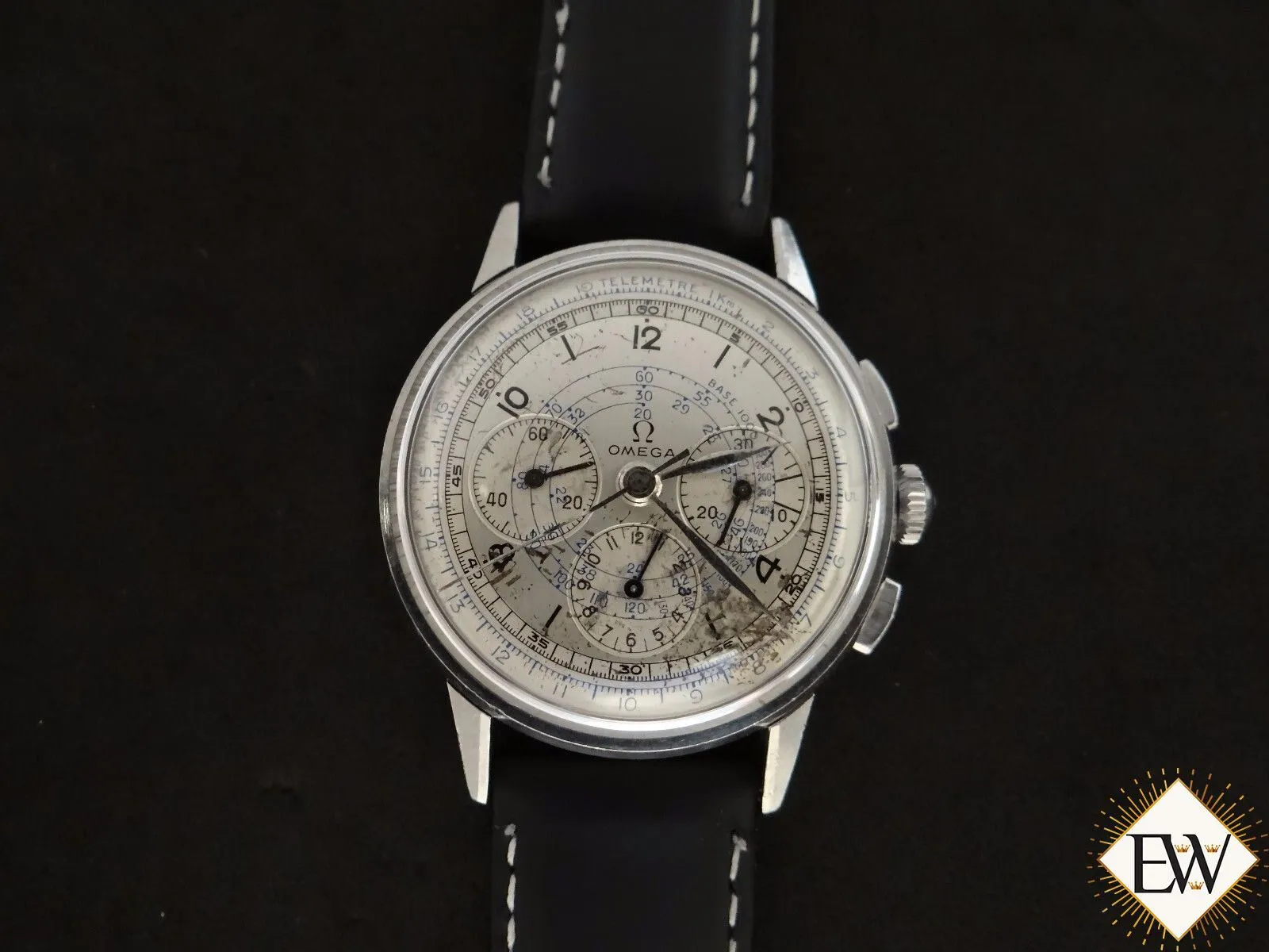 1950 Serviced Vintage Omega Ref 2279-2 Pre SpeedMaster Cal 321 Chronograph Watch