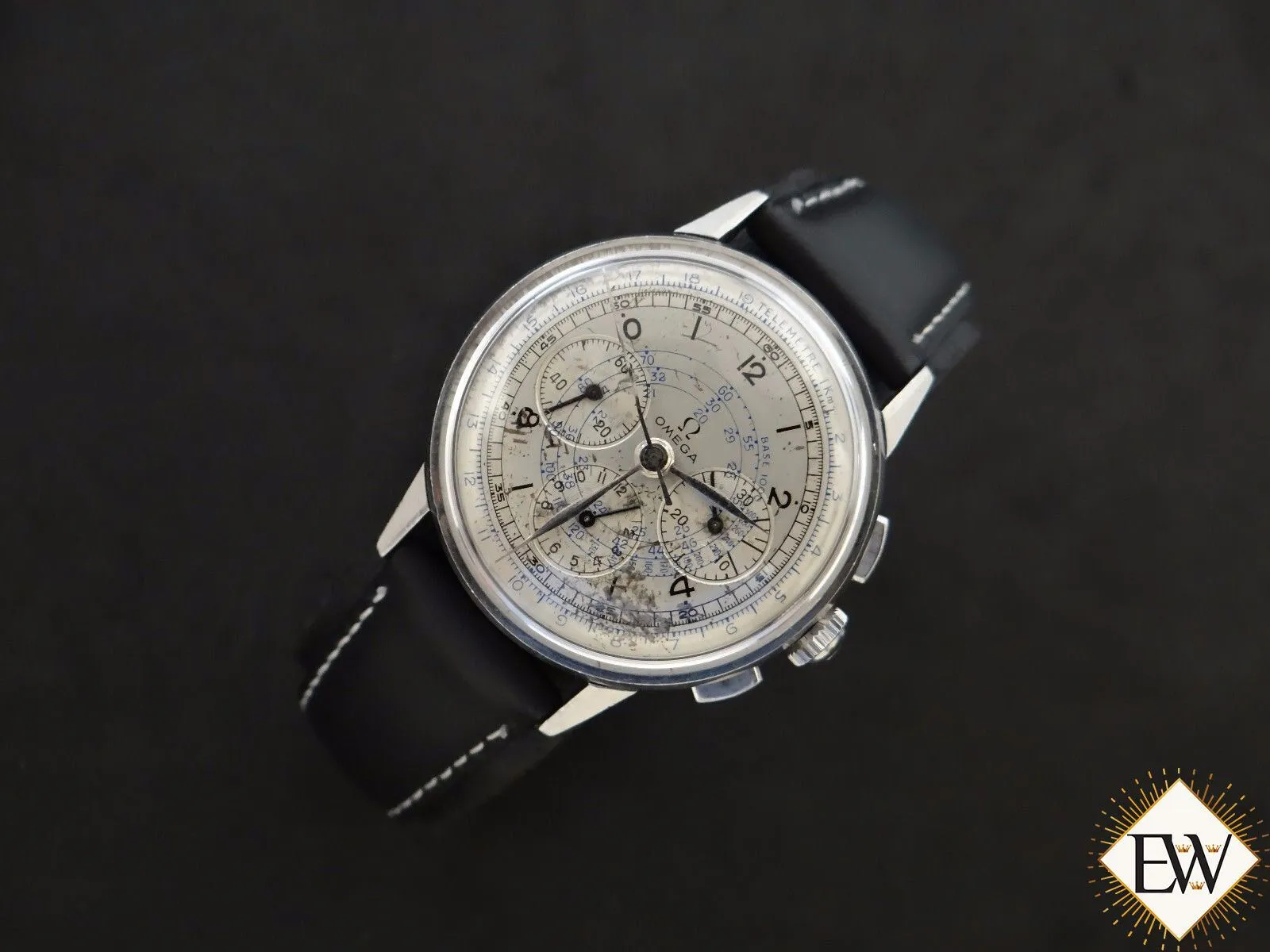 1950 Serviced Vintage Omega Ref 2279-2 Pre SpeedMaster Cal 321 Chronograph Watch