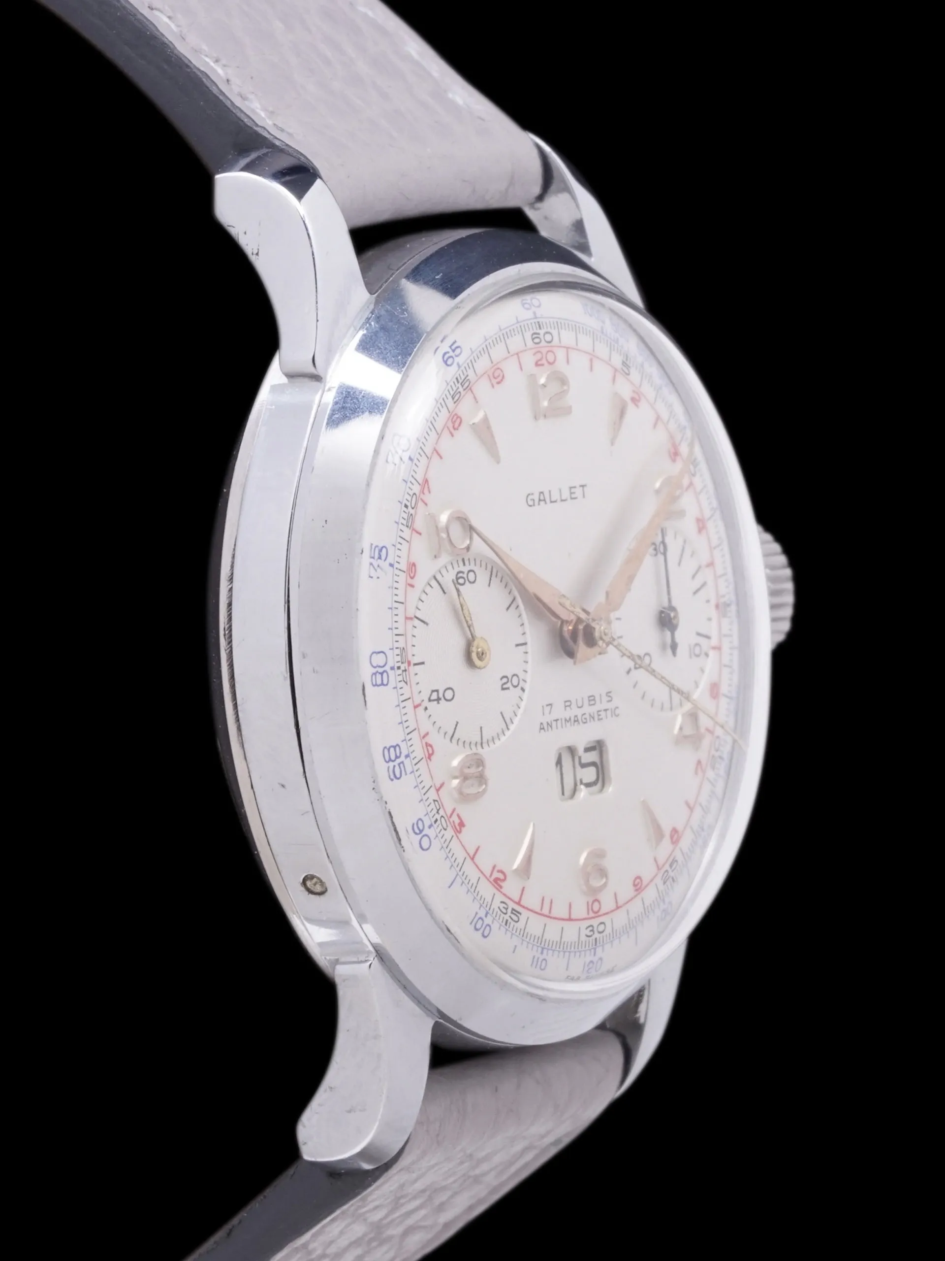 1950s Gallet "Big Date" Chronograph Venus Cal. 211