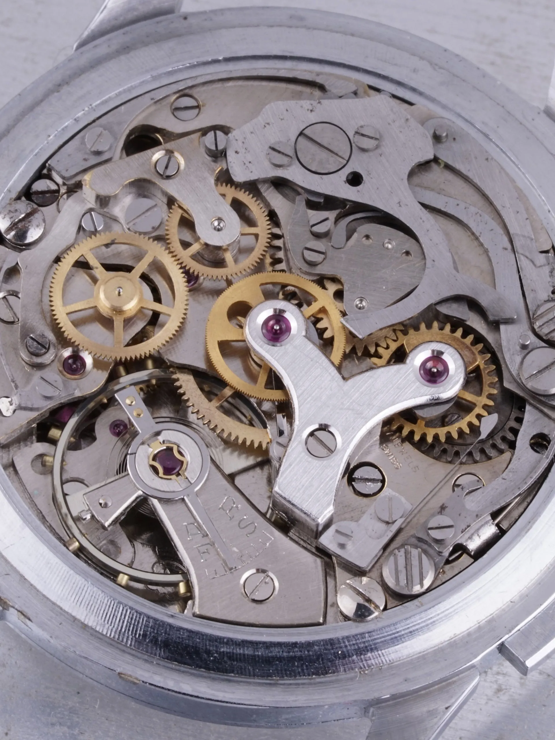 1950s Gallet "Big Date" Chronograph Venus Cal. 211
