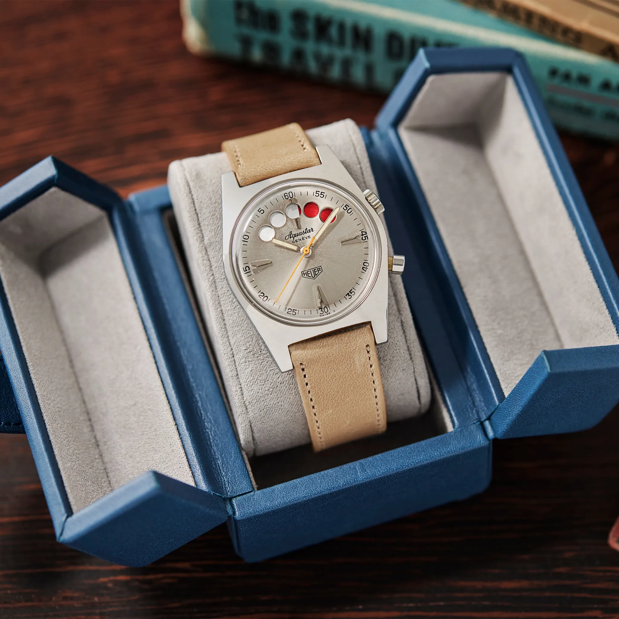1960s Aquastar Regate Ref. 4000N For Heuer