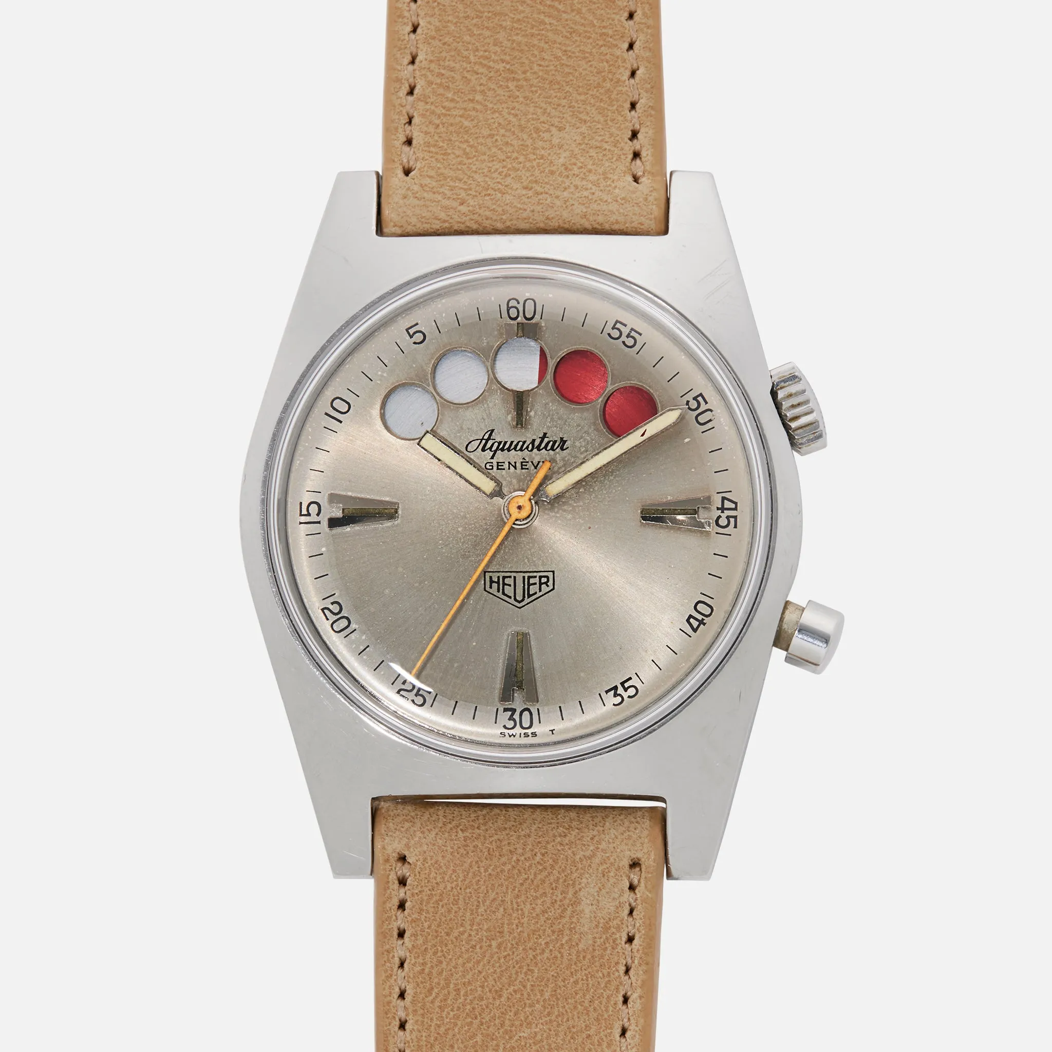 1960s Aquastar Regate Ref. 4000N For Heuer