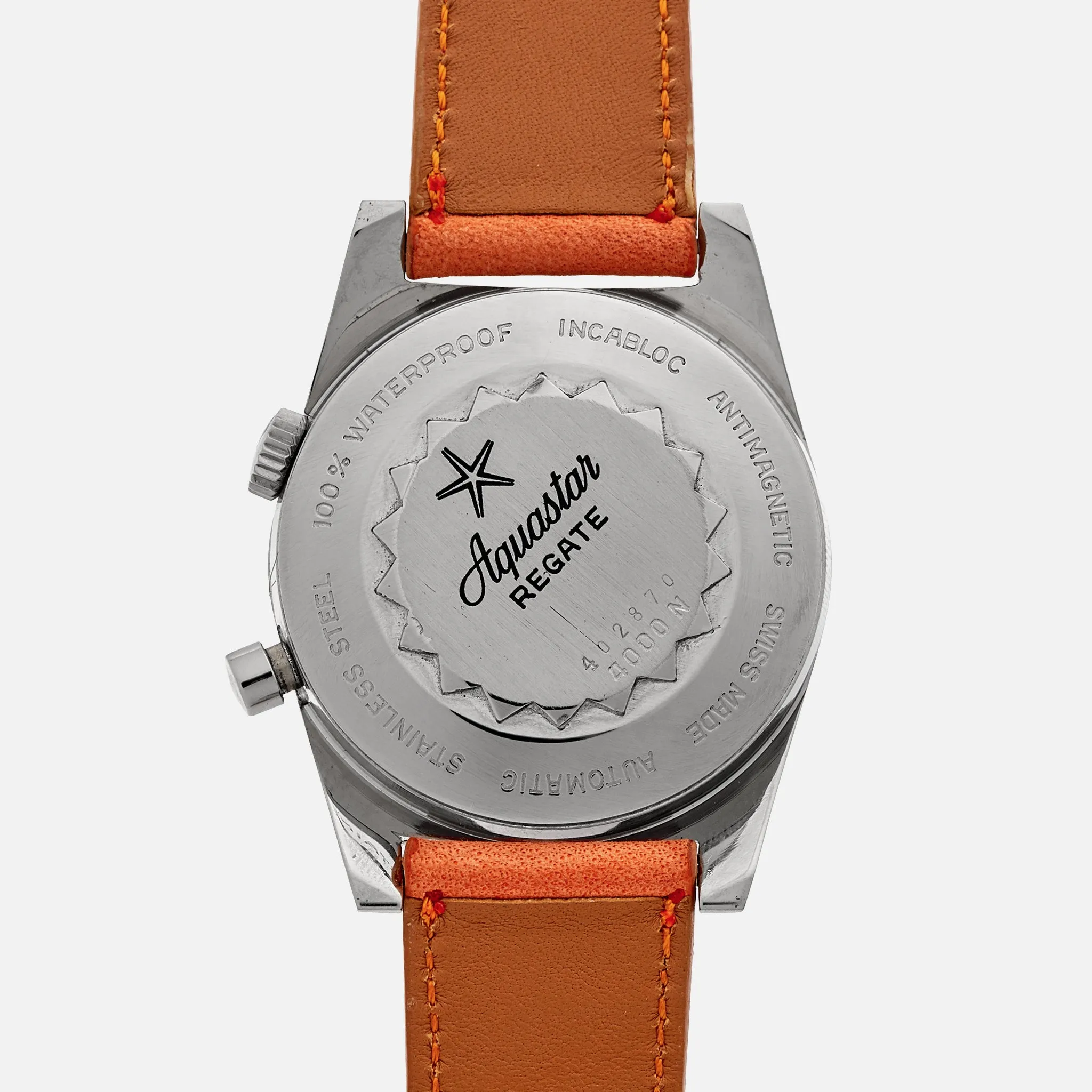 1960s Aquastar Regate Ref. 4000N For Heuer