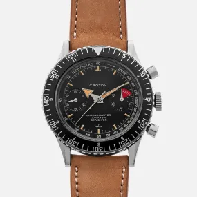 1960s Croton Chronomaster Aviator Sea Diver Ref. 105-9839