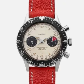 1960s Croton Chronomaster Aviator Sea Diver Ref. 105/9839