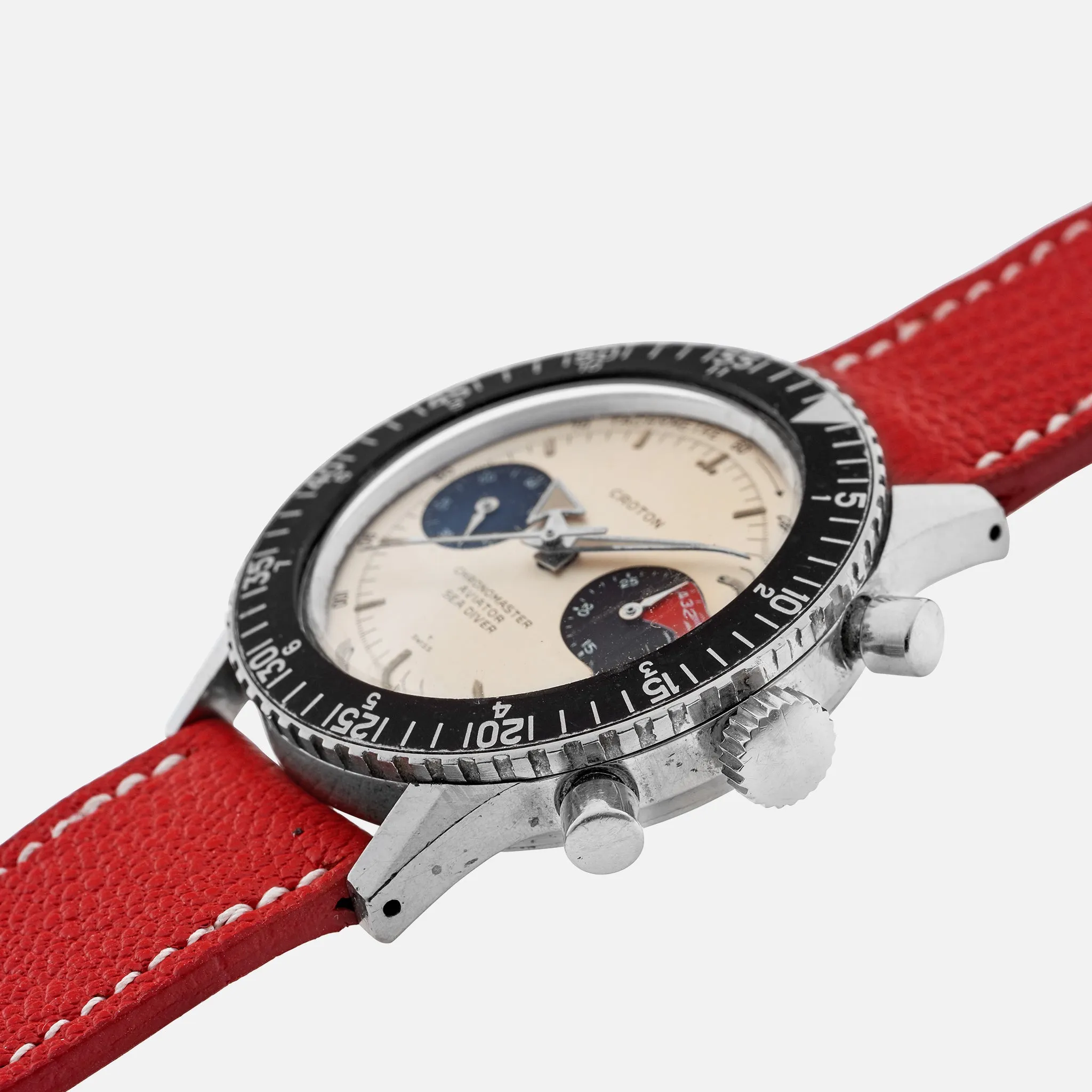 1960s Croton Chronomaster Aviator Sea Diver Ref. 105/9839