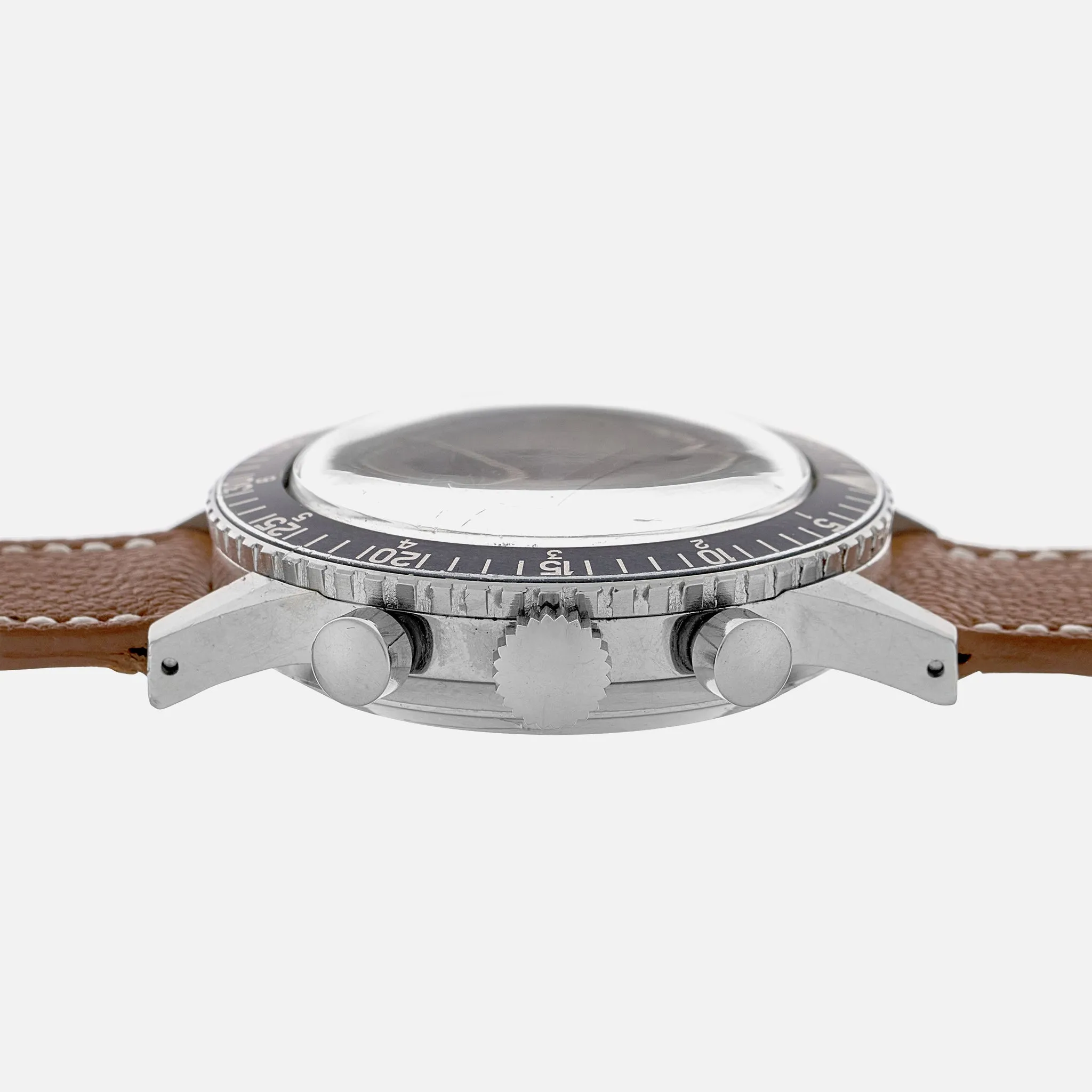 1960s Croton Nivada Grenchen Chronograph Aviator Sea Diver Ref. 105-9989