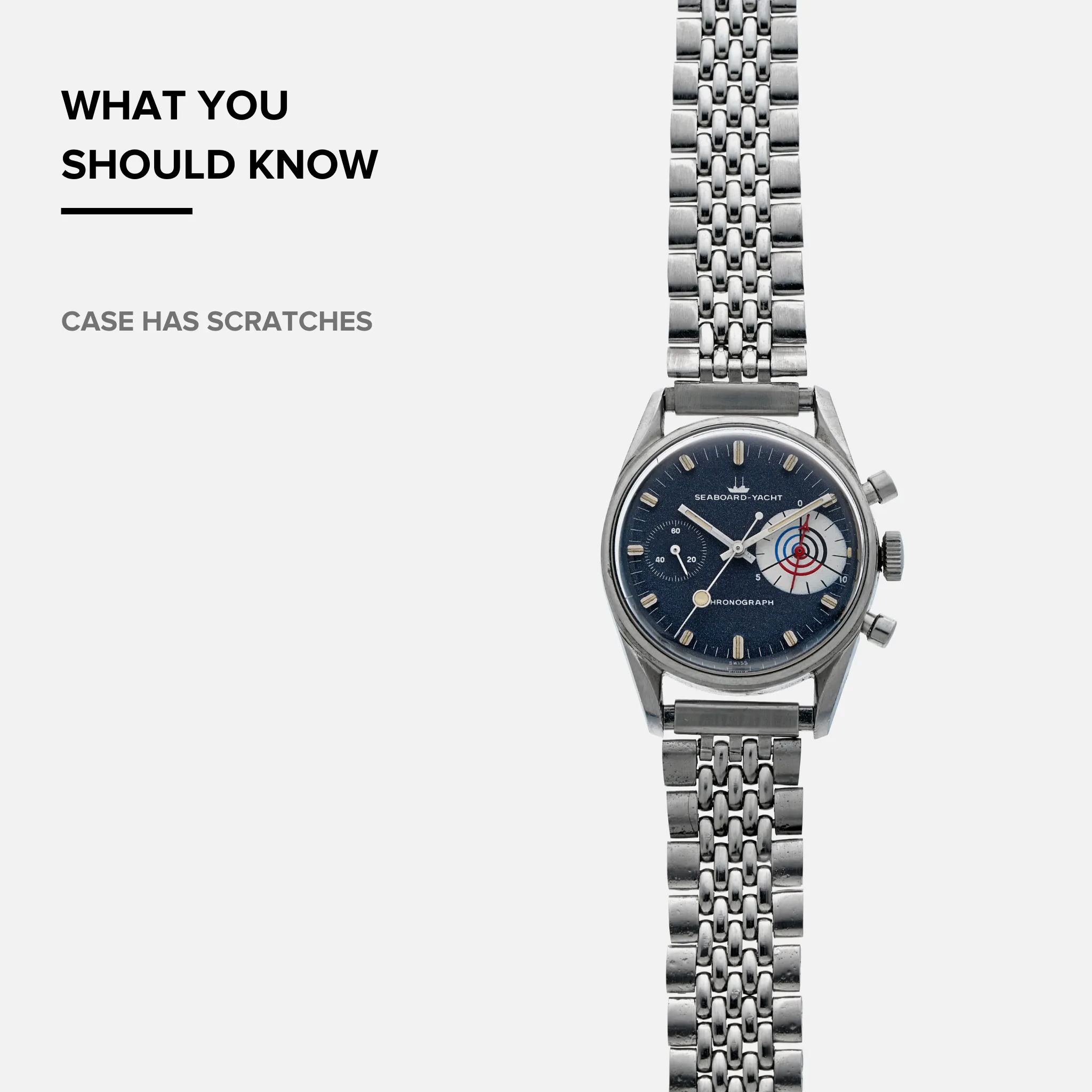 1960s Seaboard-Yacht 'Big Eye' Chronograph