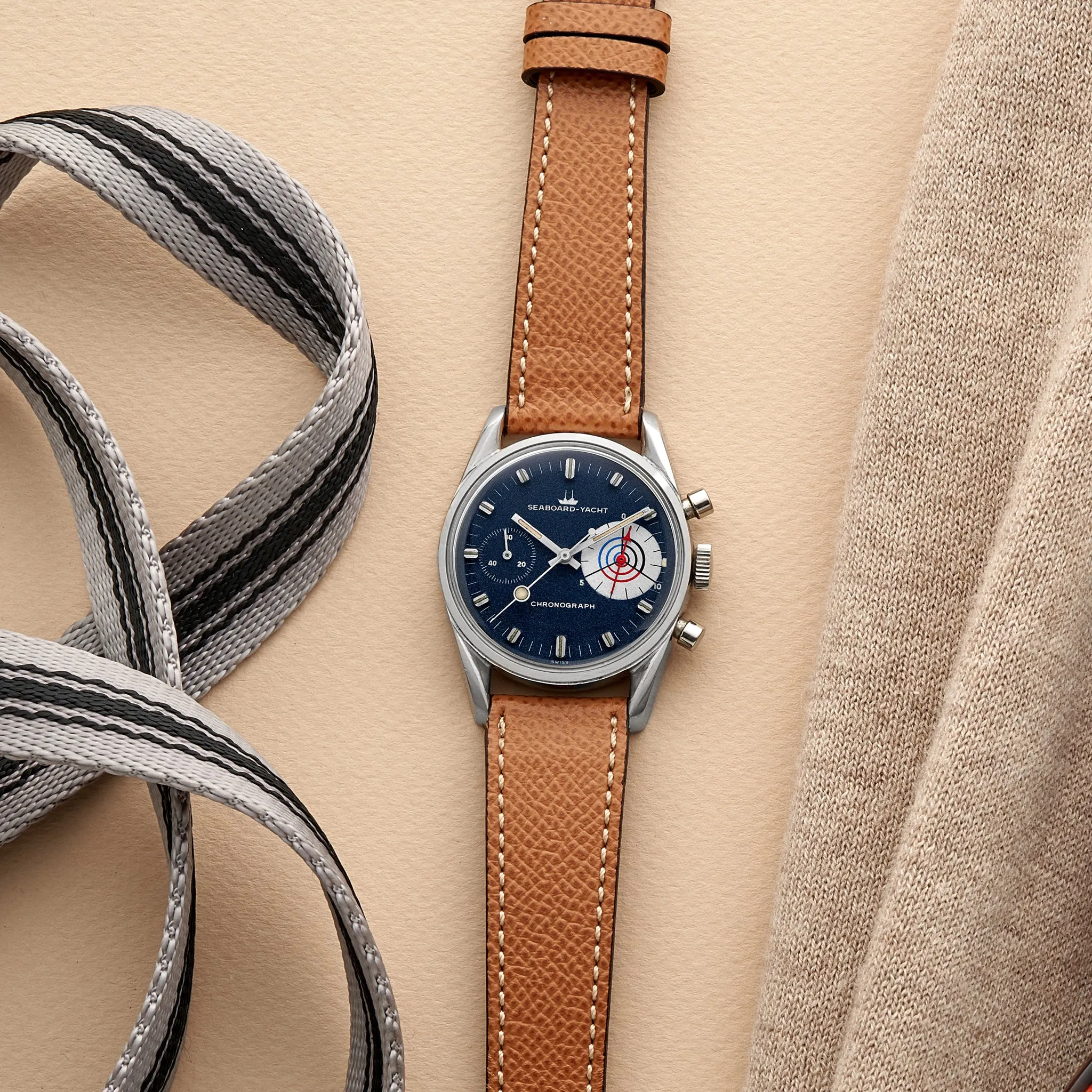 1960s Seaboard-Yacht 'Big Eye' Chronograph