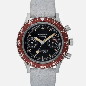 1960s Wittnauer Genève Professional Chronograph Reference 7004A
