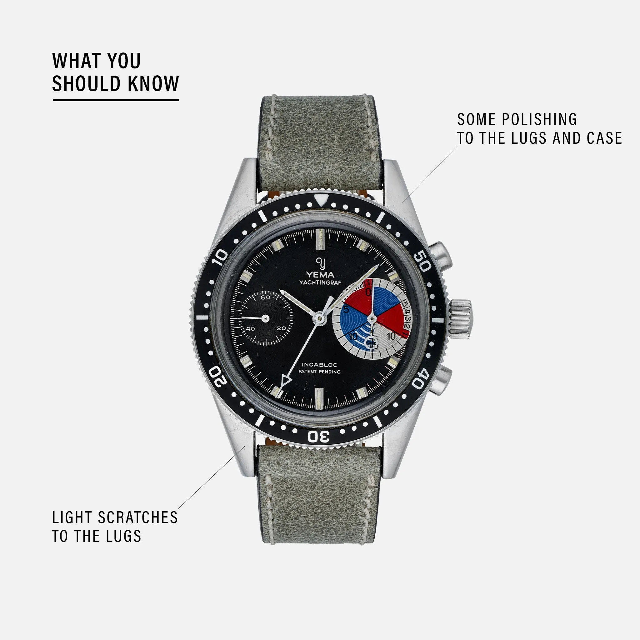 1960s Yema Yachtingraf Reference 9312