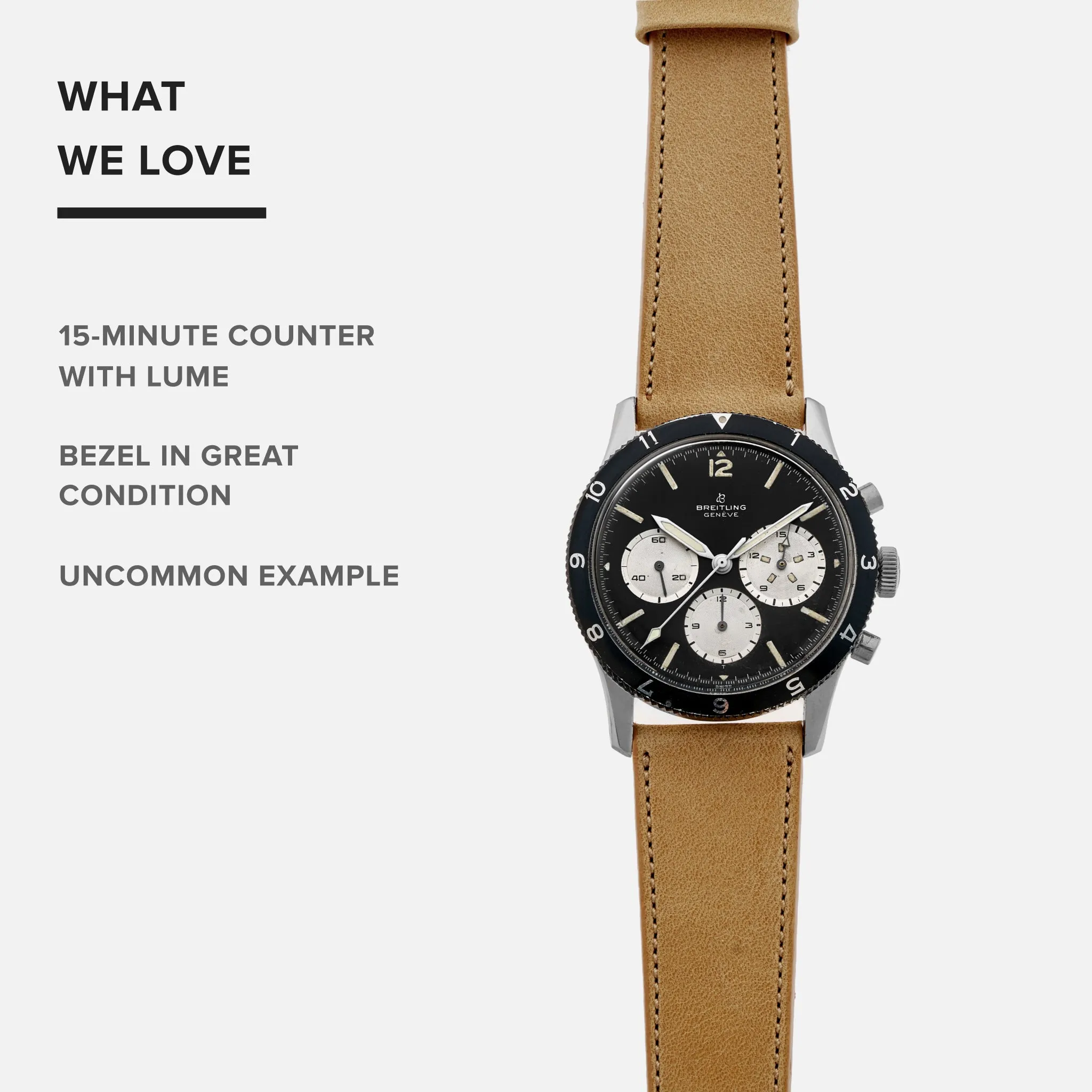 1965 Breitling Co-Pilot Chronograph Ref. 765CP