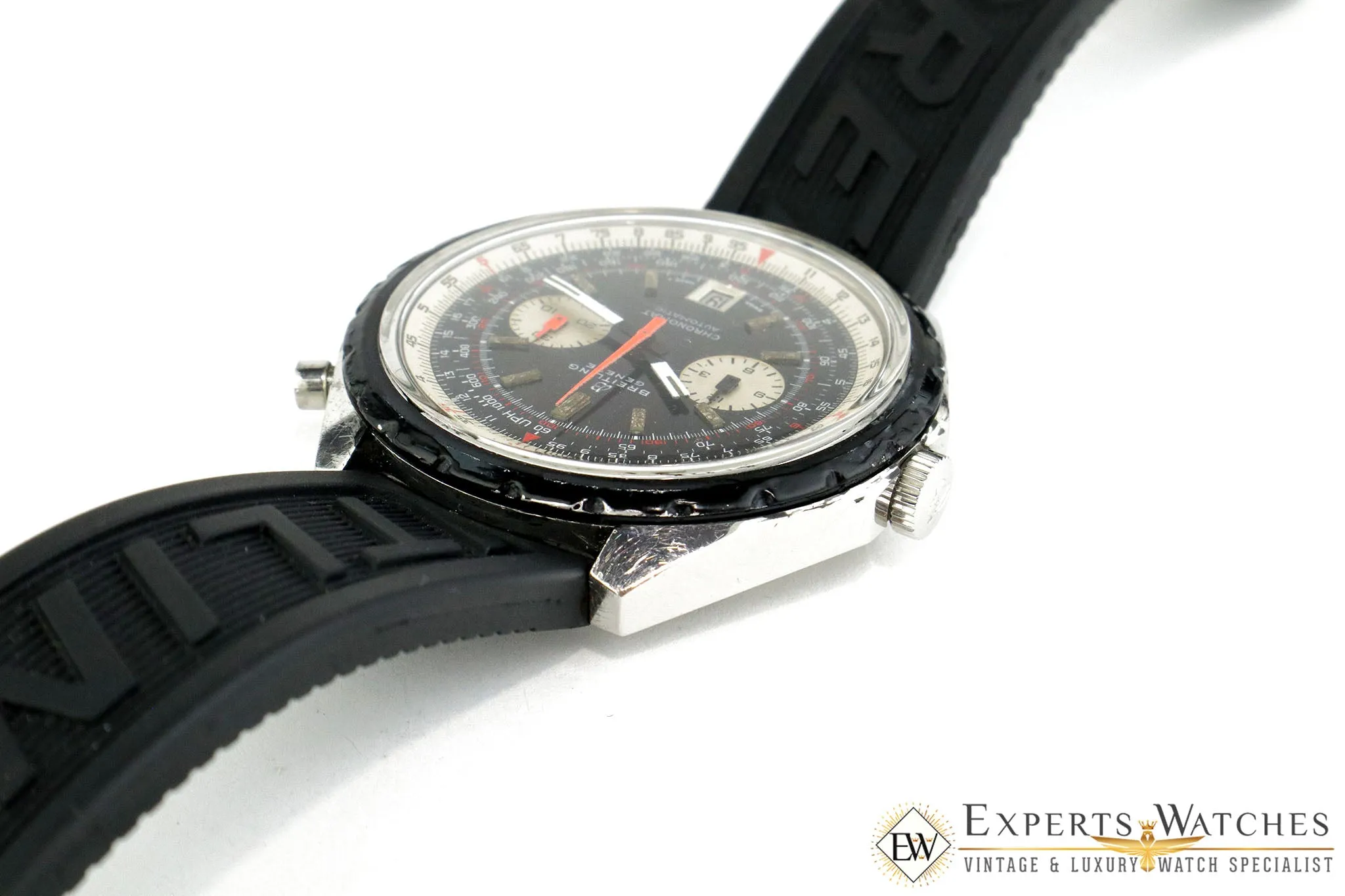 1969 Serviced Vintage Breitling ChonoMat Automatic Chronograph Cal 11 1808 48mm