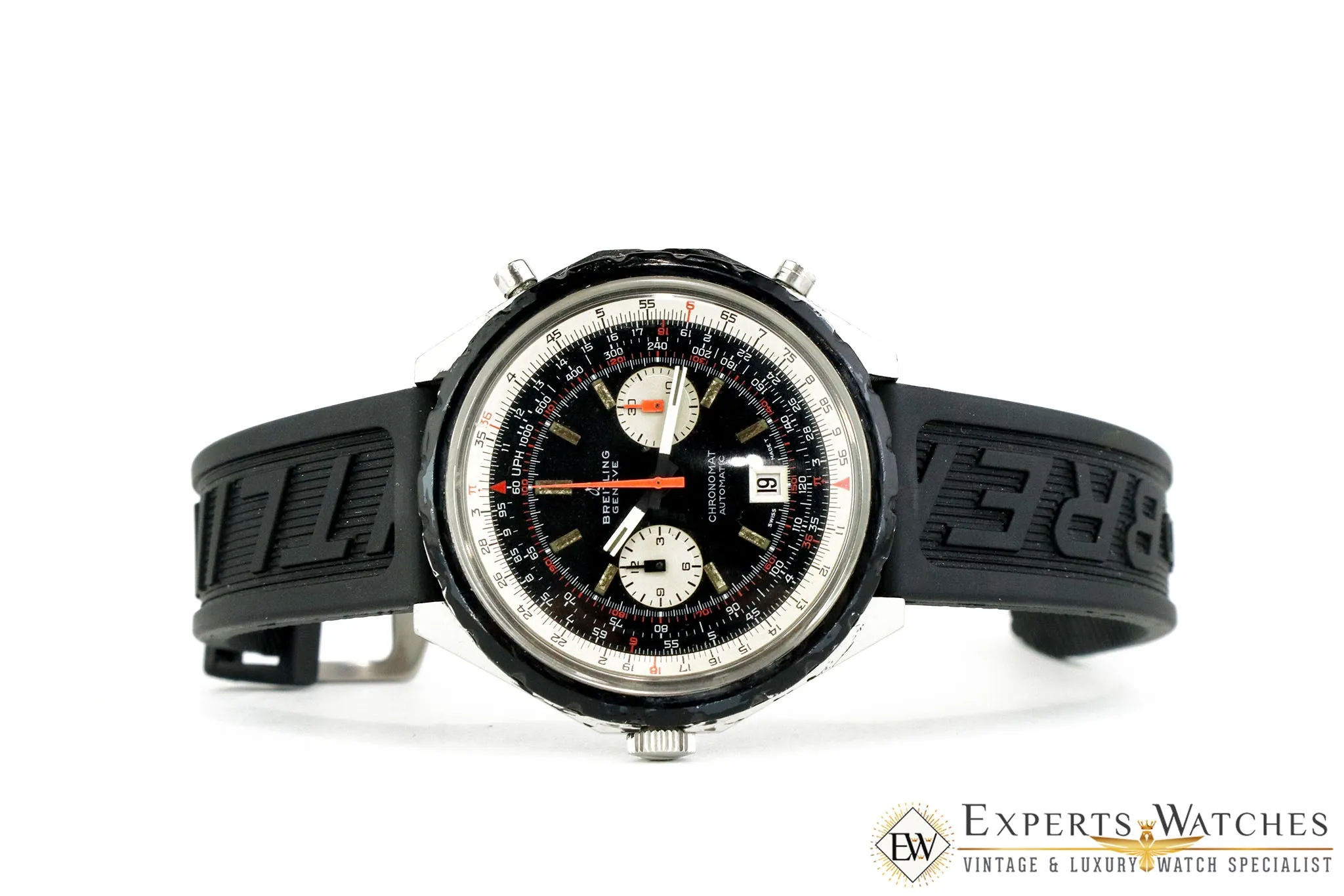 1969 Serviced Vintage Breitling ChonoMat Automatic Chronograph Cal 11 1808 48mm