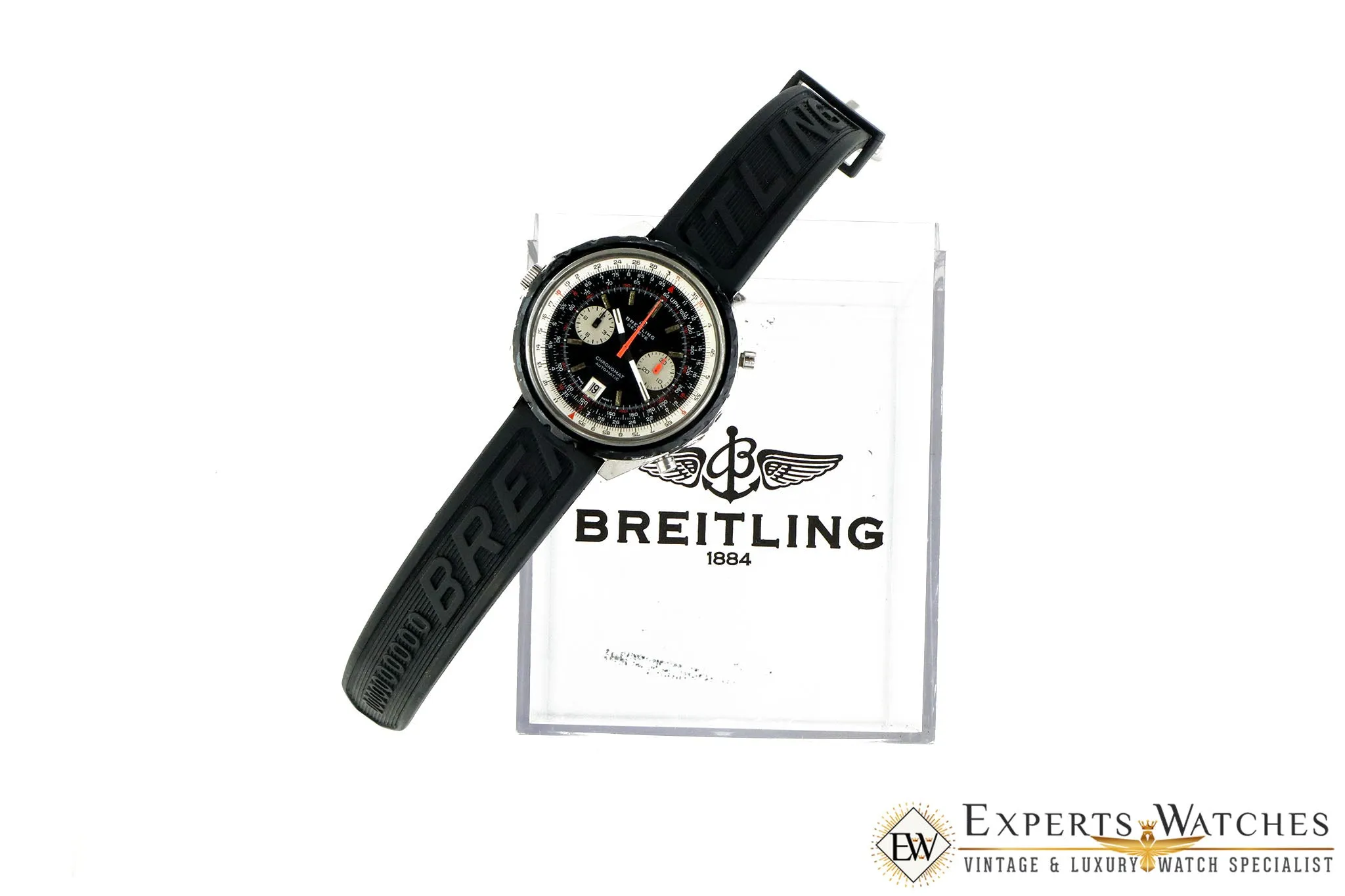 1969 Serviced Vintage Breitling ChonoMat Automatic Chronograph Cal 11 1808 48mm