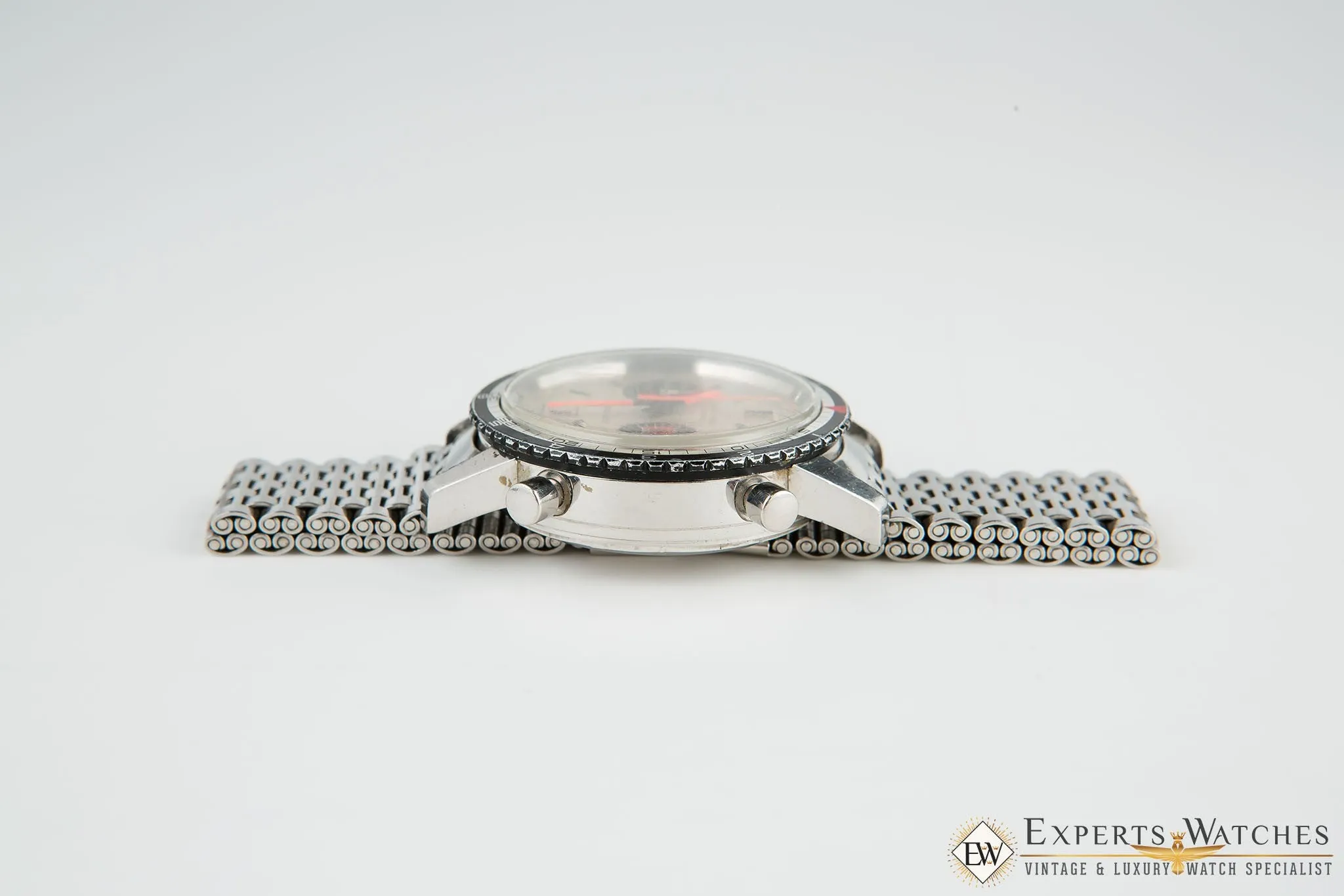 1969 Vintage Breitling Chrono-Matic 2110 Chronograph Cal 11 NSA Bracelet Watch