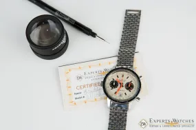 1969 Vintage Breitling Chrono-Matic 2110 Chronograph Cal 11 NSA Bracelet Watch
