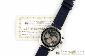 1970's Serviced Vintage Movado DataChron Zenith El Primero PHC 3019 Datron Chronograph Watch