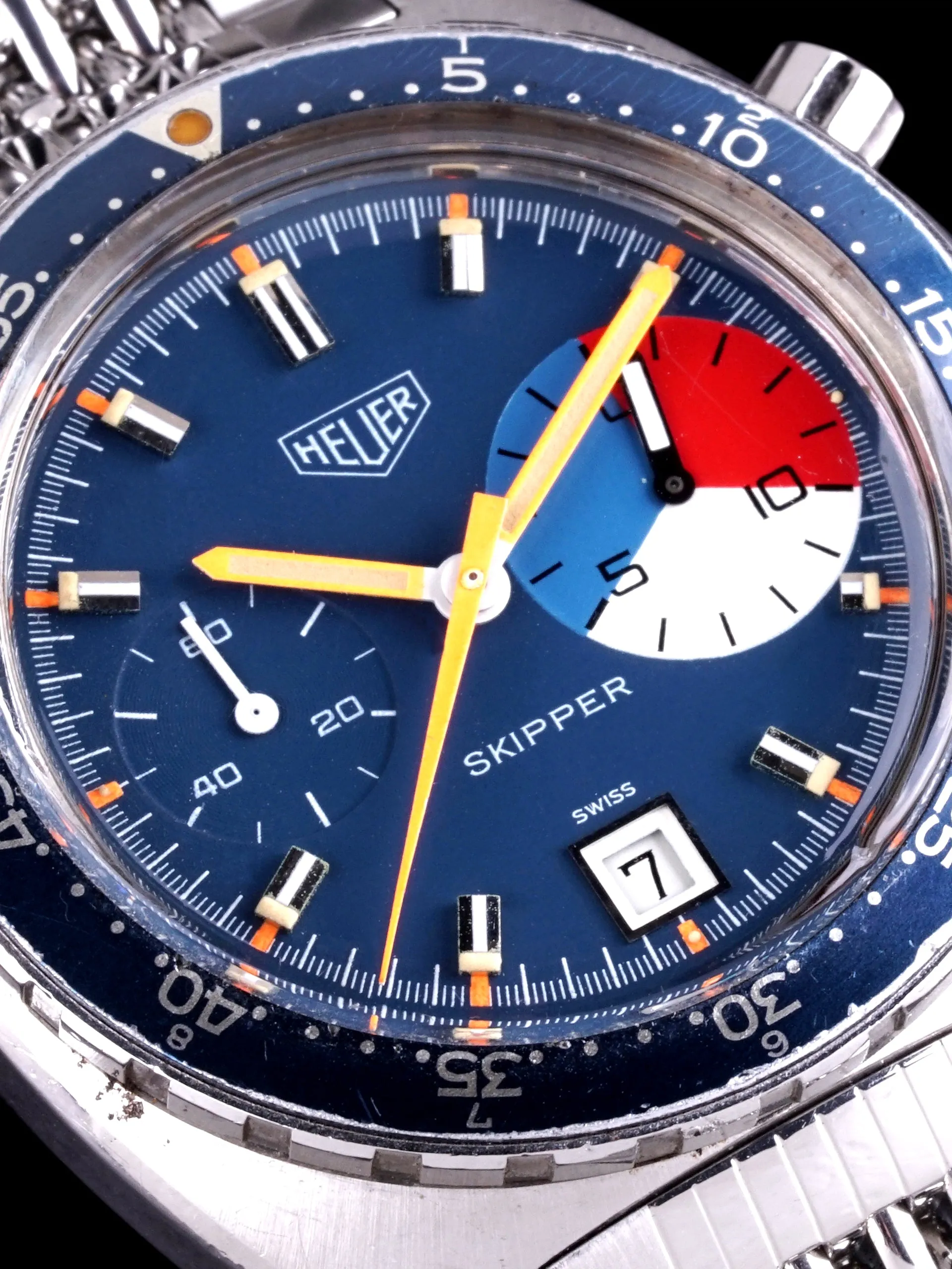1971 Heuer Skipper (Ref. 73463) Mk.1 "Manual Wind"
