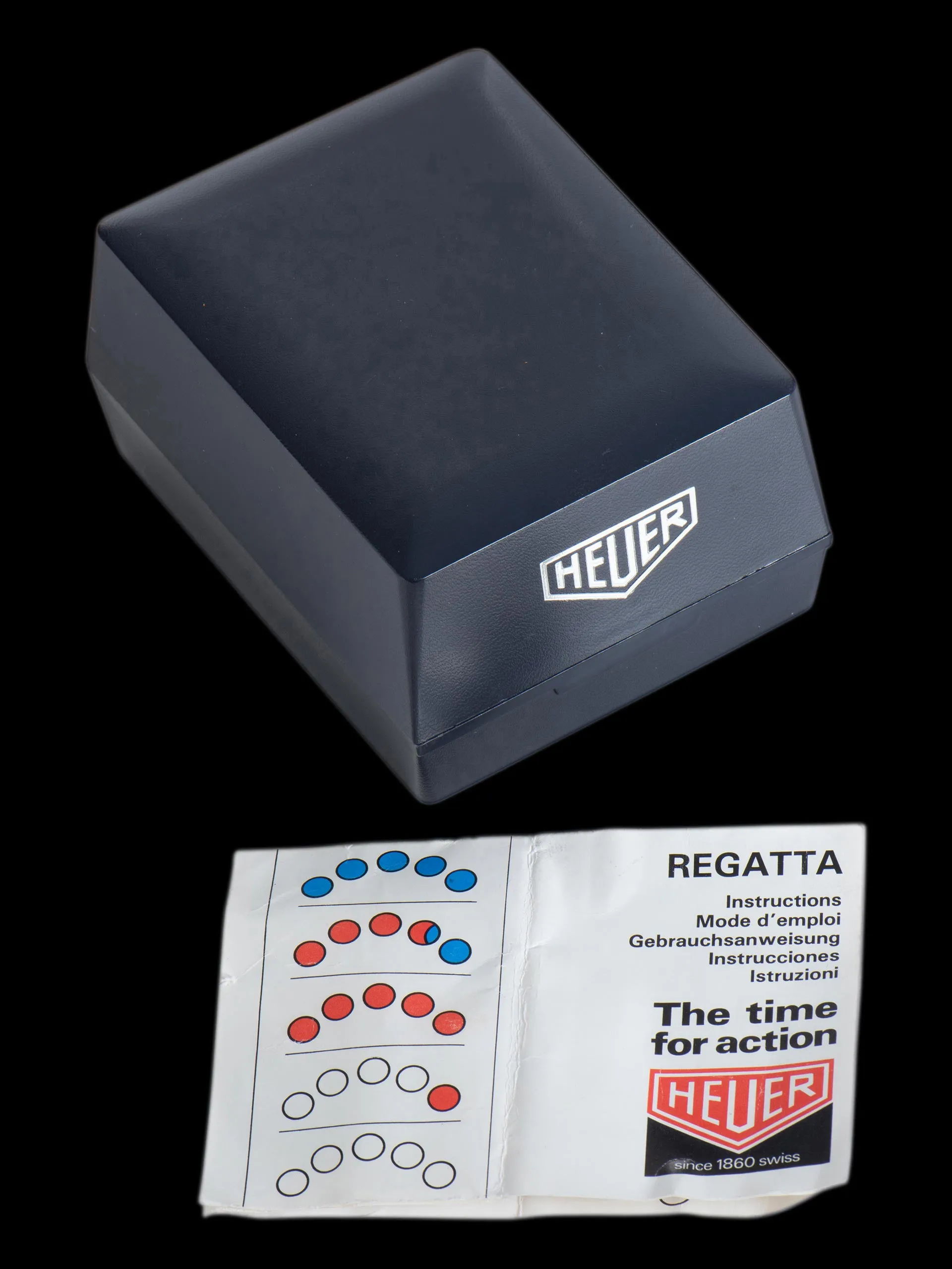 1980s Heuer Regatta (Ref. 134.500) Box & Papers