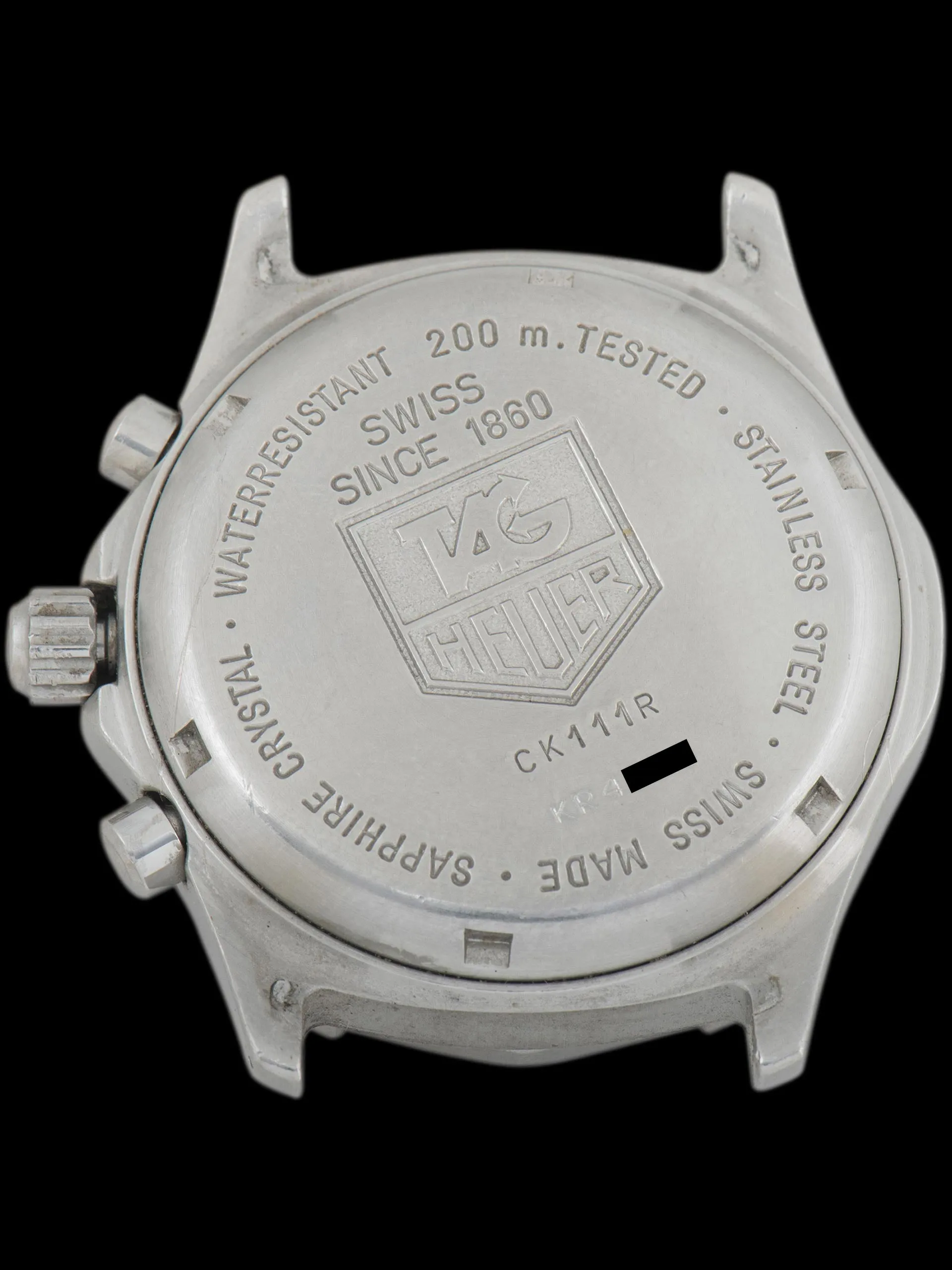 1990s TAG Heuer 2000 Searacer Regatta Chronograph (Ref. CK111R) W/ Service Case & Service Card