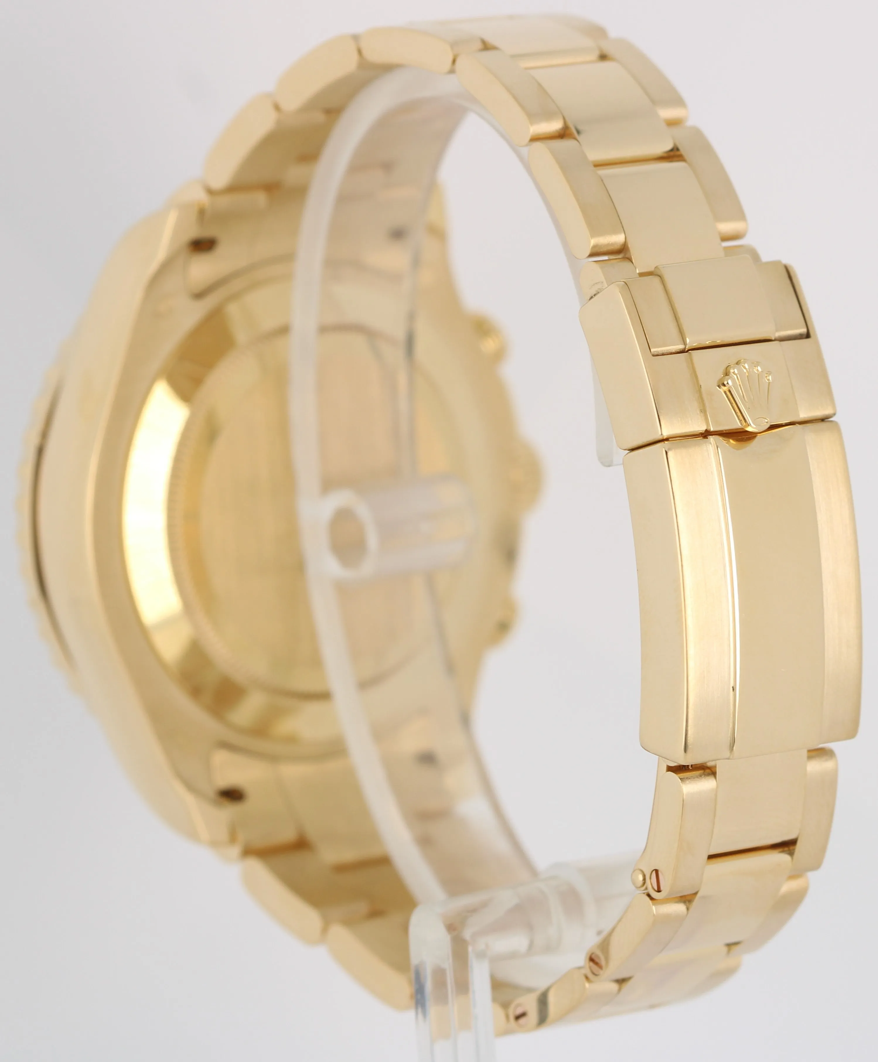 2021 Rolex Yacht-Master II NEW STYLE HANDS 18k Yellow Gold 44mm Watch 116688 BOX