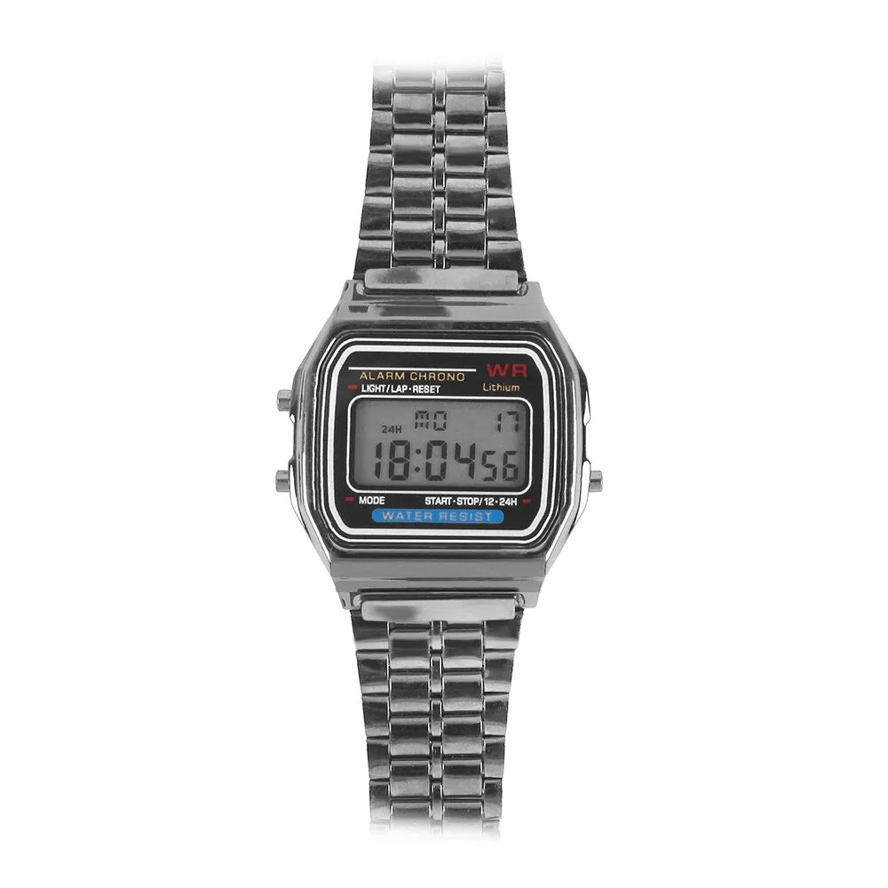 2022 New LED Digital Square Fashion Watch Men Women Multifunction Electronic Sports Wristwatch Watches