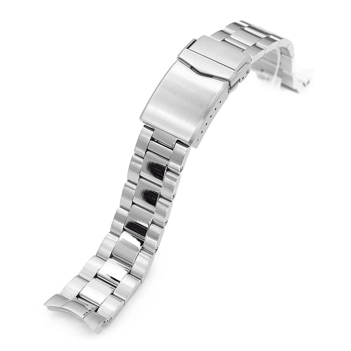 20mm Super-O Boyer compatible with Seiko SARB033 Brushed and Polished