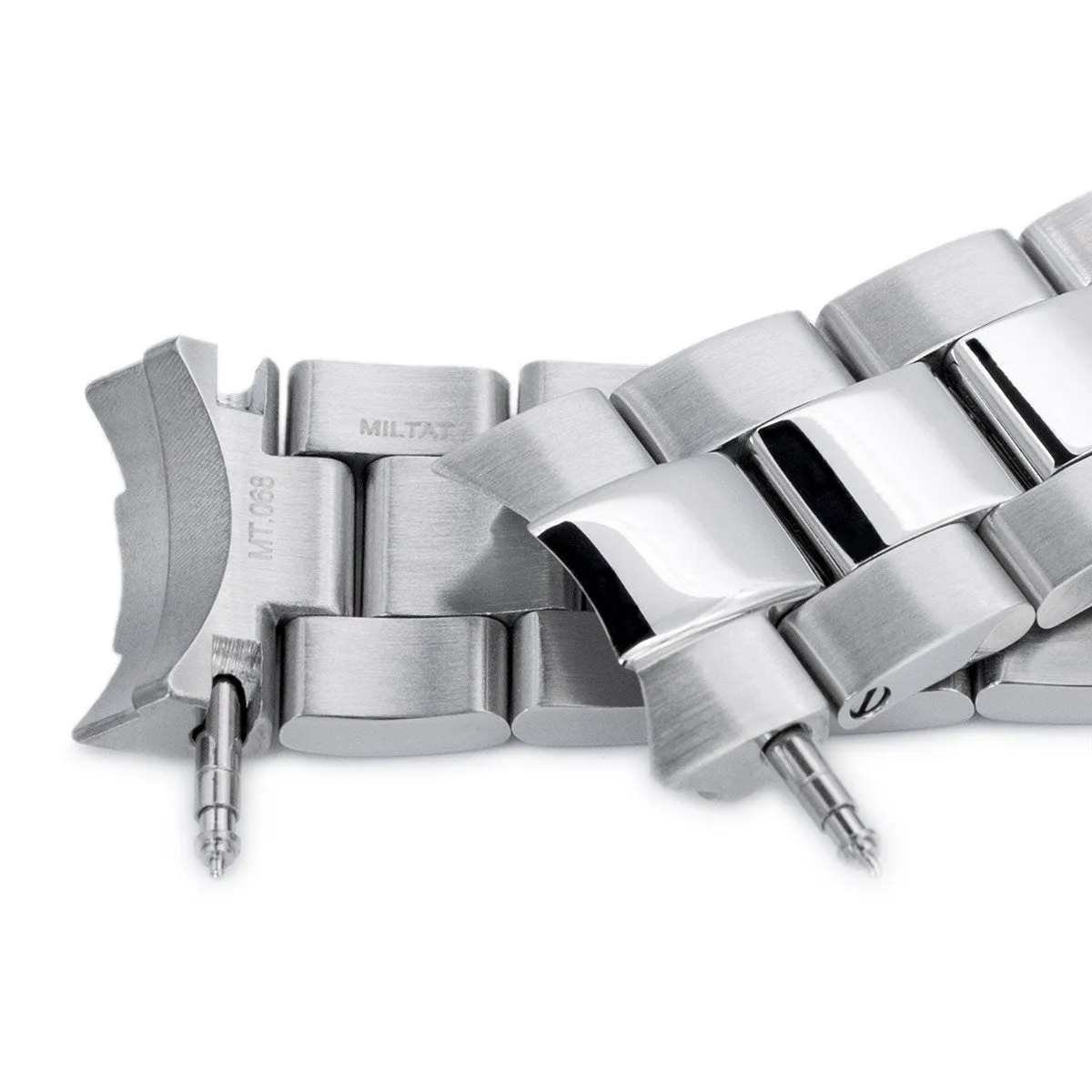 20mm Super-O Boyer compatible with Seiko SARB033 Brushed and Polished