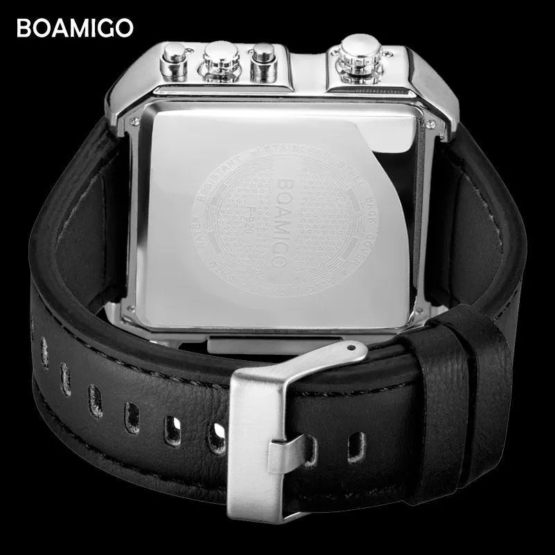3-Timezone Luxury Sports Watch