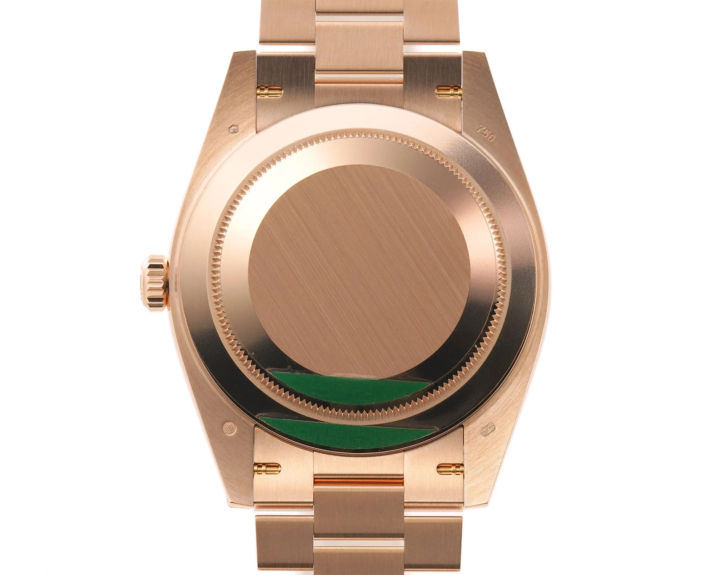 40mm 18k Everose Gold President White Roman Dial