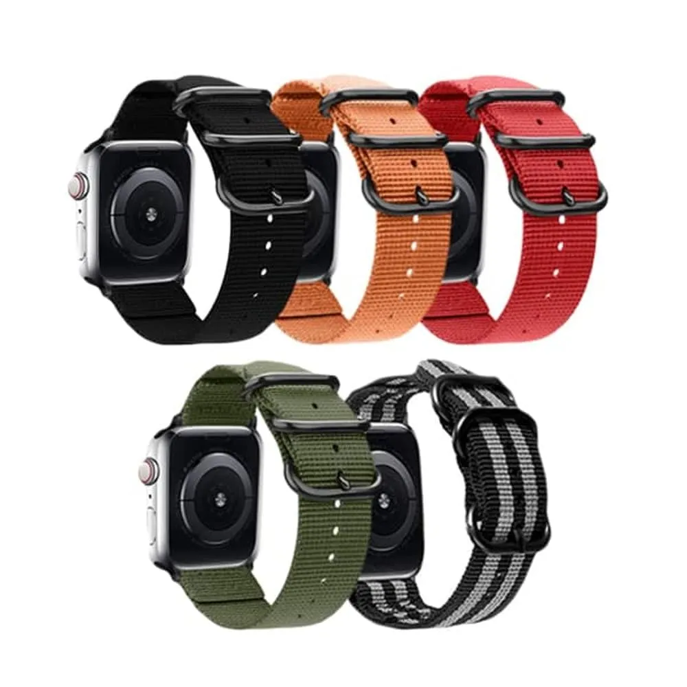 42/44/45/49mm Apple Watch nylon strap - Green