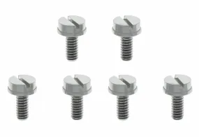 6 REPLACEMENT CASE FACE FRONT COVER SCREW FOR BELL & ROSS POLISH STAINLESS STEEL