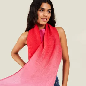Accessorize London Women's Ombre Lightweight Scarf