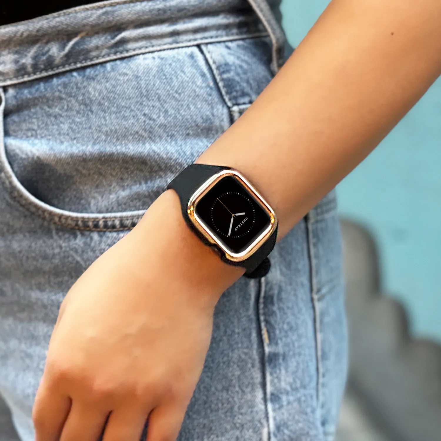 Apple Watch Case - Rio - Black Rose Gold
