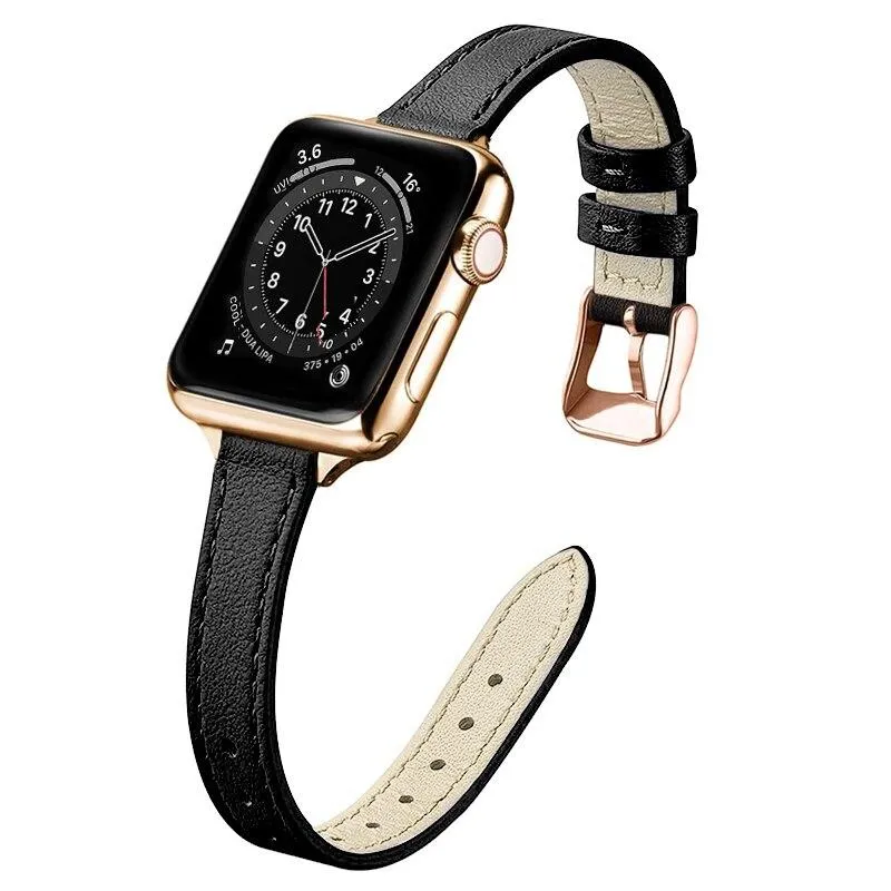 Aurum Slim Genuine Leather Band