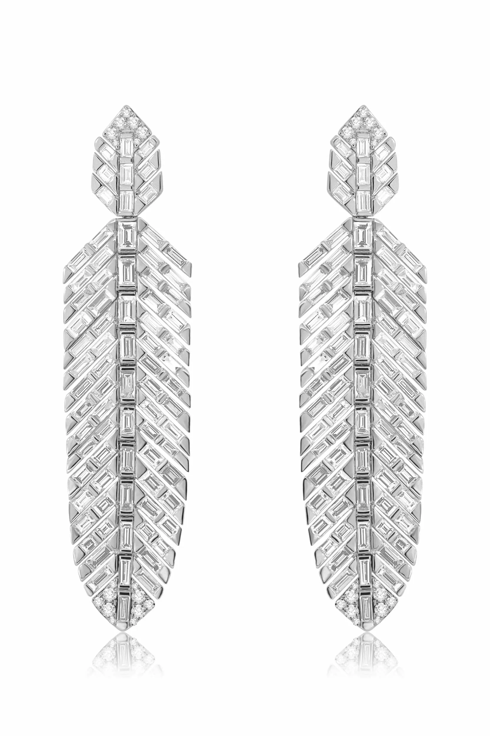 Baguette Diamond Earrings