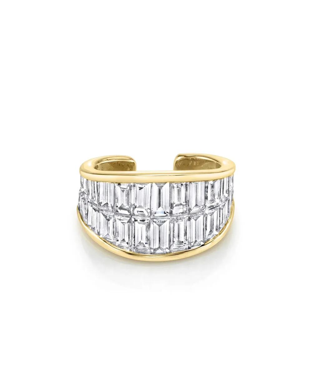Baguette Diamond Galaxy Ear Cuff