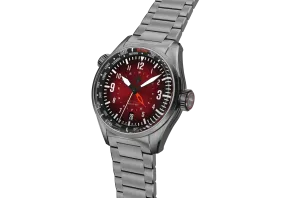 Balt-Pilot Worldtimer Crimson Red