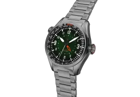 Balt-Pilot Worldtimer Dark Emerald