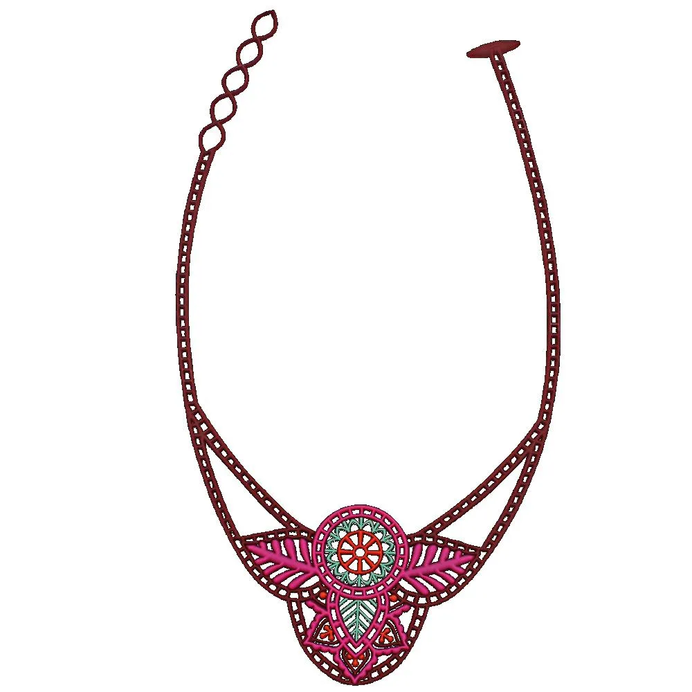 Batucada Indian Pink Necklace