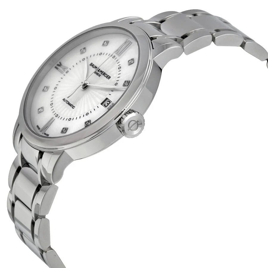 Baume Et Mercier Classima Automatic Mother of Pearl Dial Ladies Watch 10221