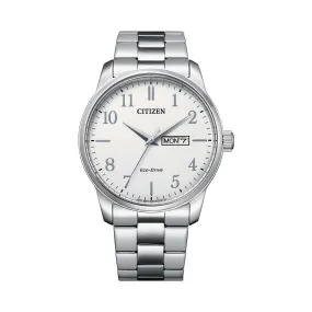 BM8550-81A - Mens Stainless Steel Eco-Drive Dress Watch