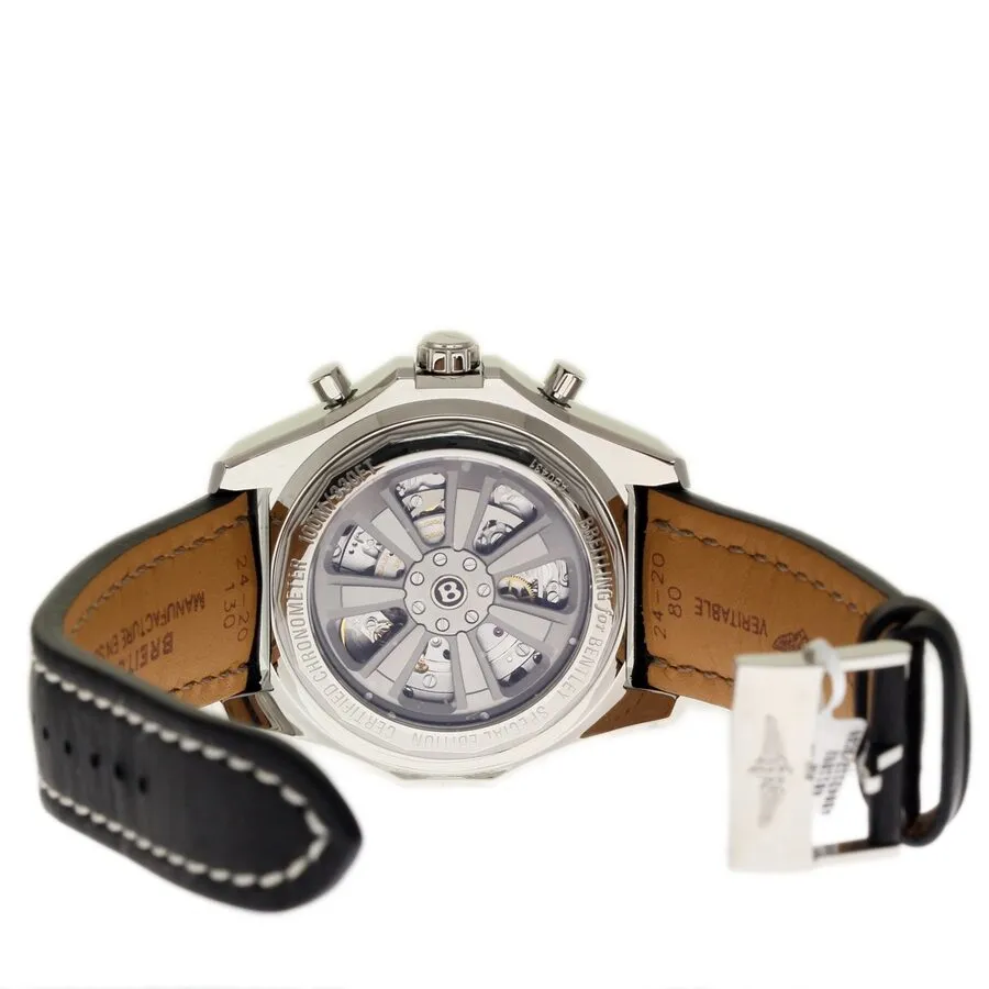 Breitling Bentley Chronograph Automatic Chronometer Black Dial Men's Watch AB043112/BC69